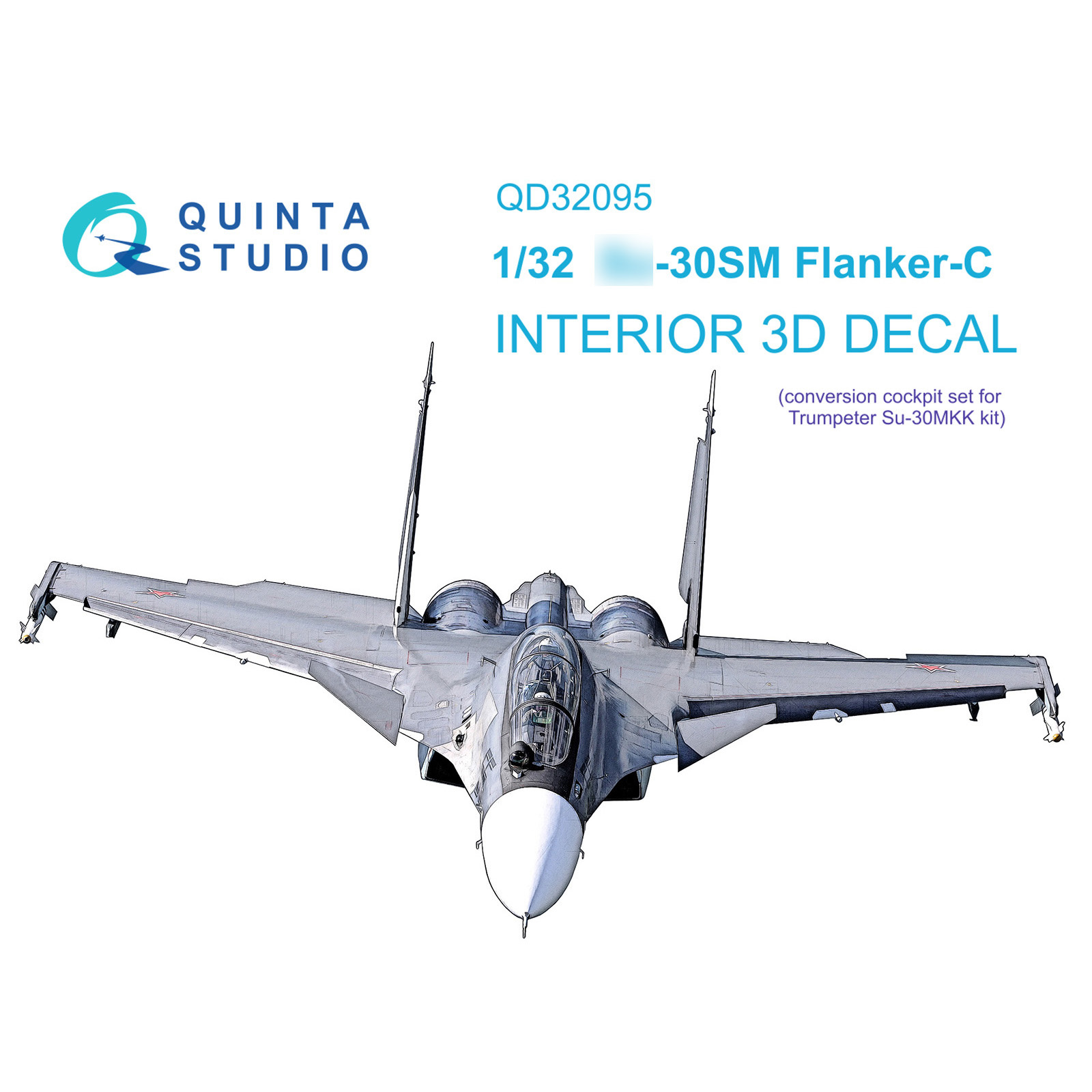QD32095 Quinta Studio 1/32 3D Декаль интерьера кабины С-30СМ (конверсия для HobbyBoss С-30МКК)