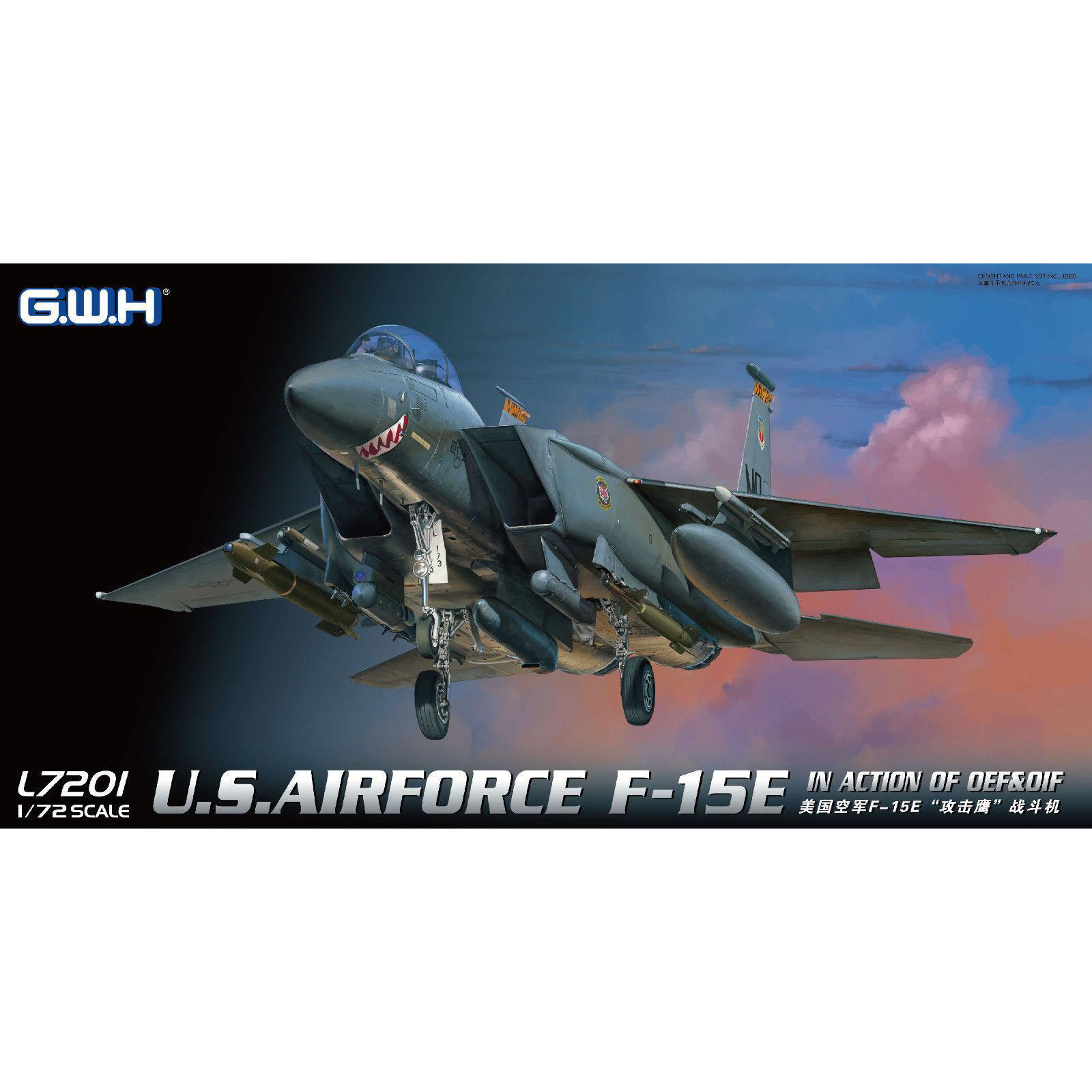 L7201 Great Wall Hobby 1/72 USAF F-15E In action of OEF&OIF