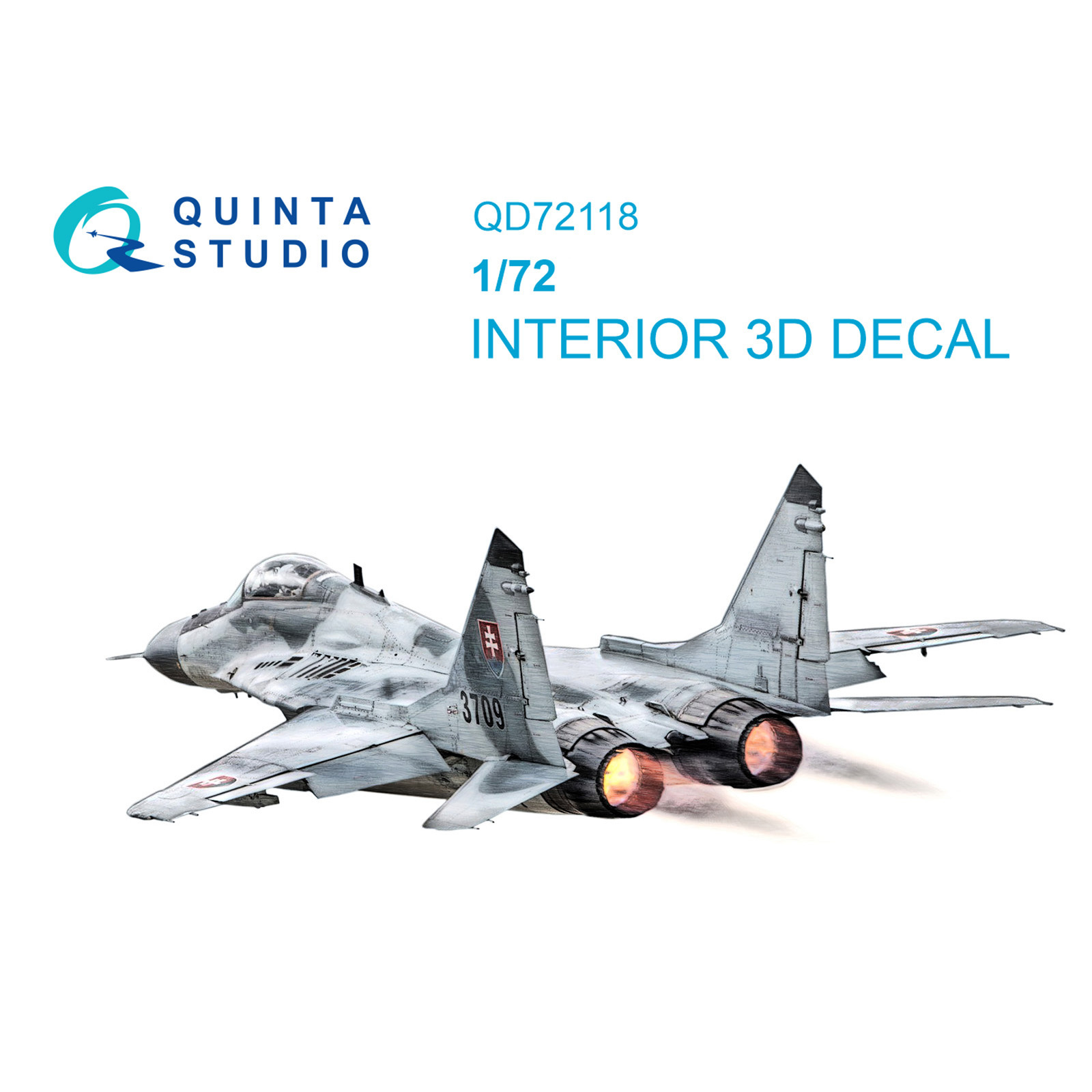 QD72118 Quinta Studio 1/72 3D Декаль интерьера кабины М-29A (NATO) (Трубач/IBG Models)