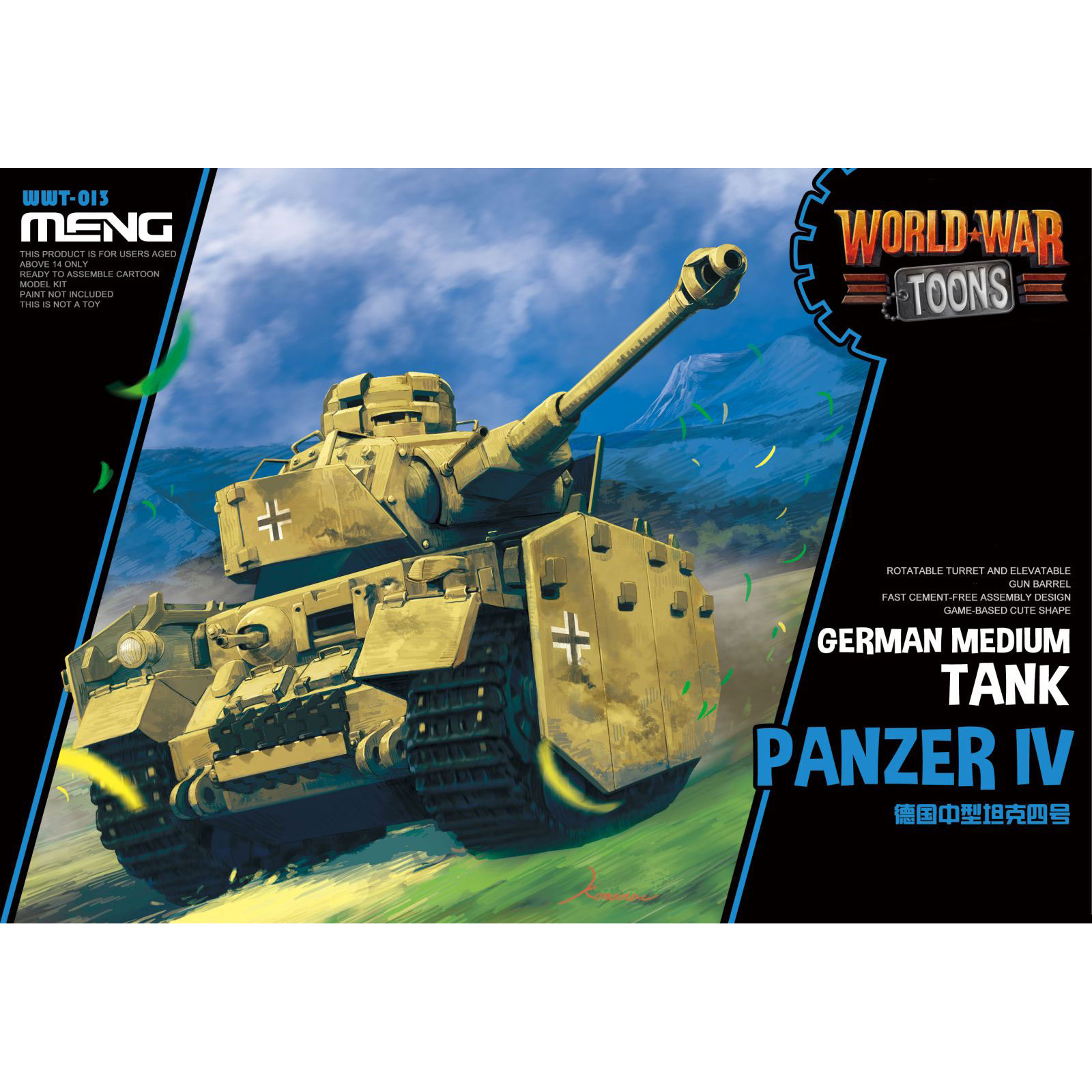 WWT-013 Meng Немецкий средний танк Panzer IV