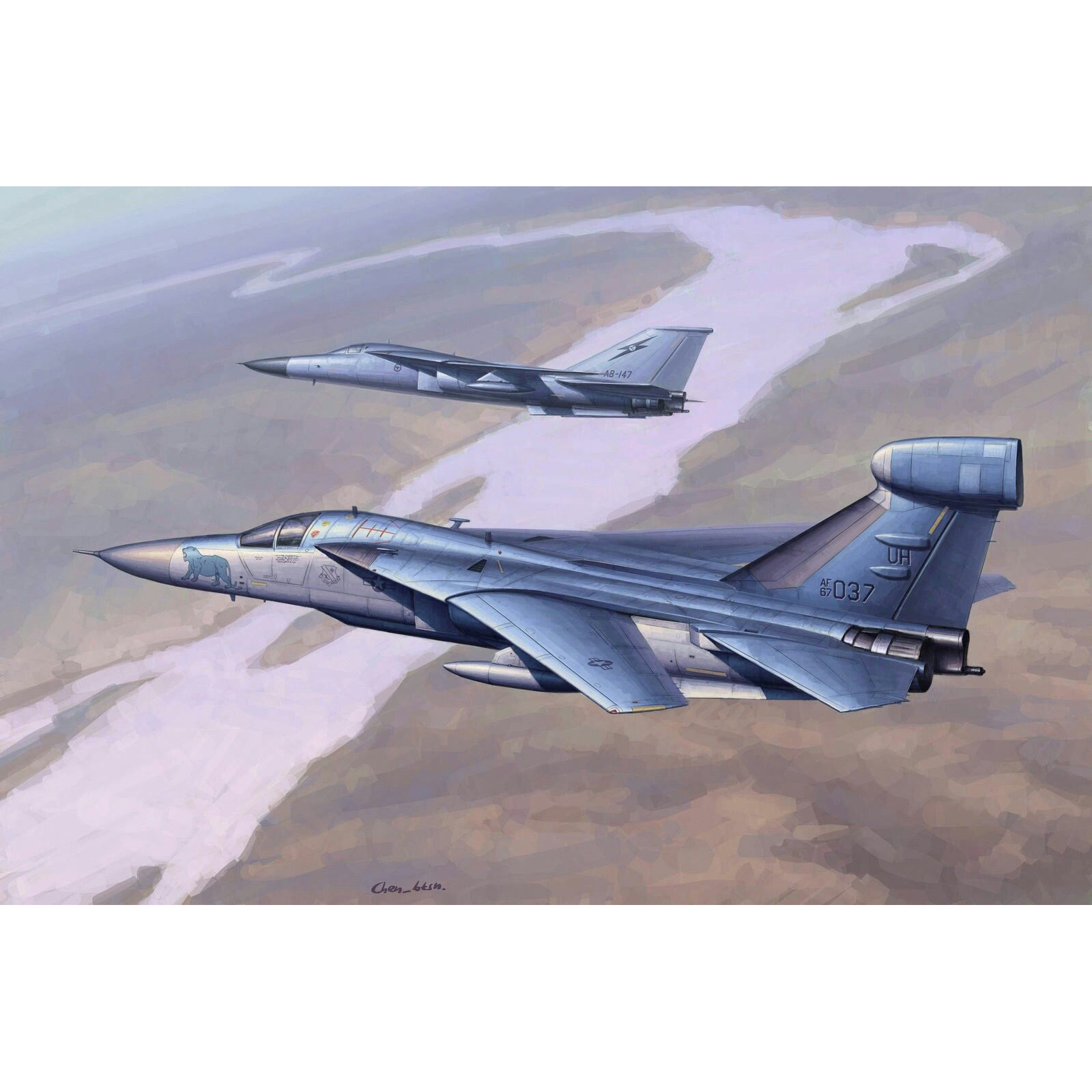 80352 HobbyBoss 1/48 Американский самолёт EF-111 Raven