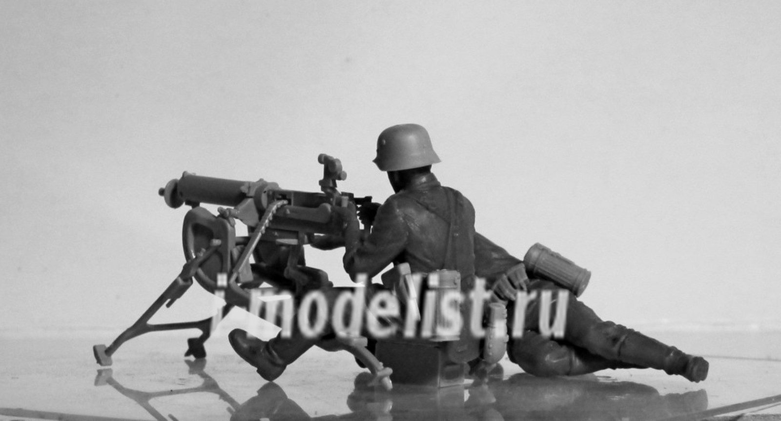 35645 ICM 1/35 Германский пулеметный расчет II МВ (2 фигуры)