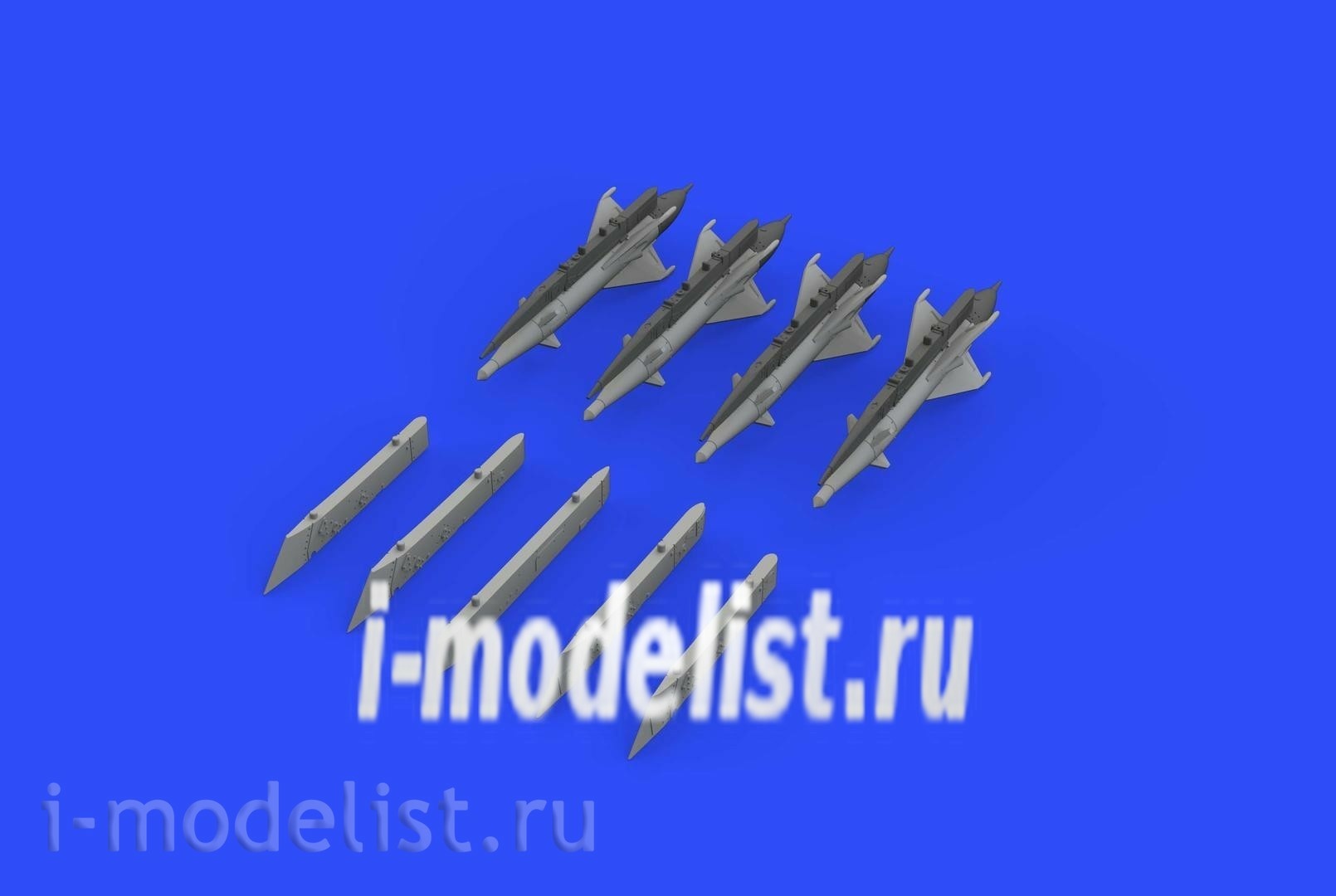 672192 Eduard 1/72 Набор дополнений RS-2US missiles w/ pylons for MiG-21