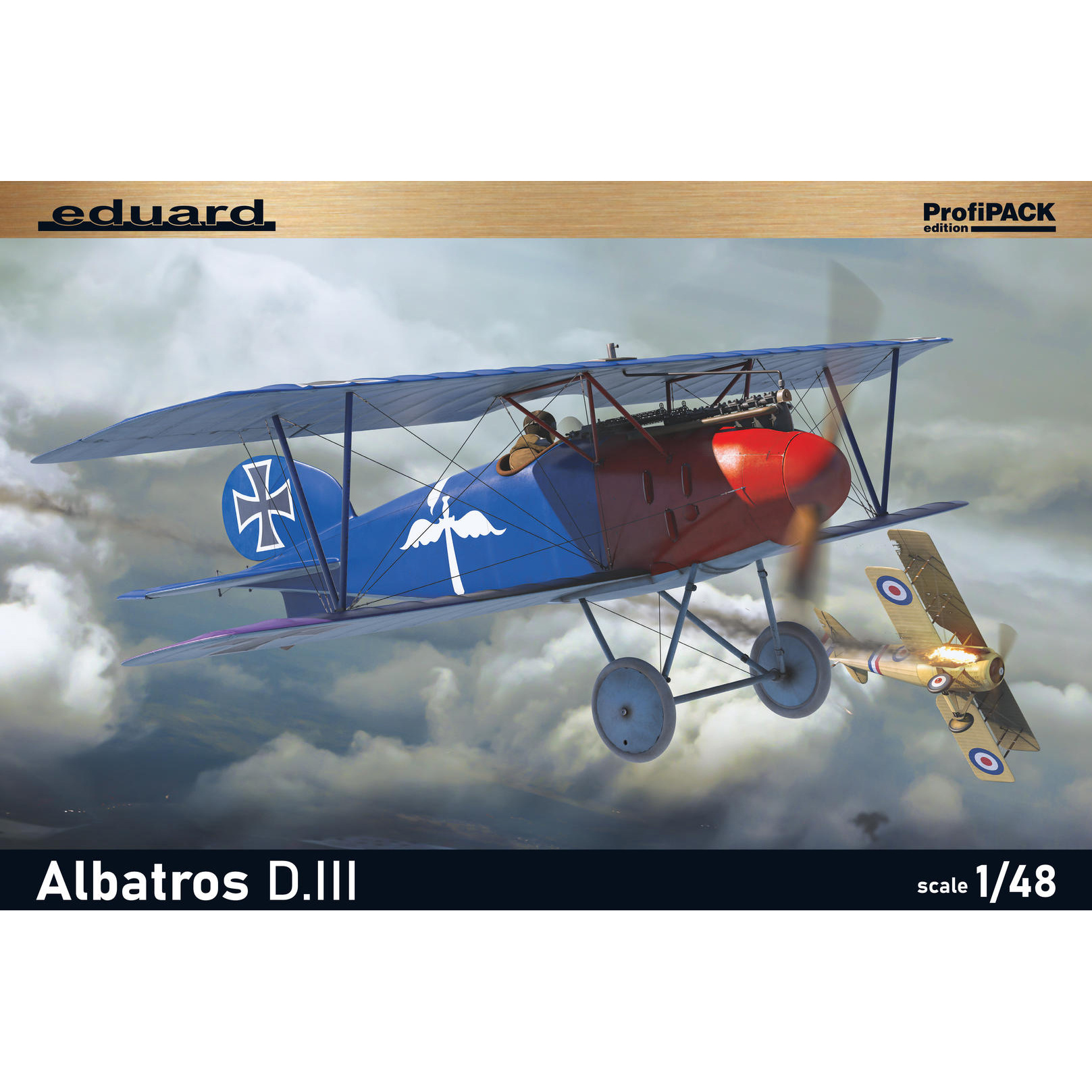8114 Eduard 1/48 Американский истребитель Albatros D. III (ProfiPACK)
