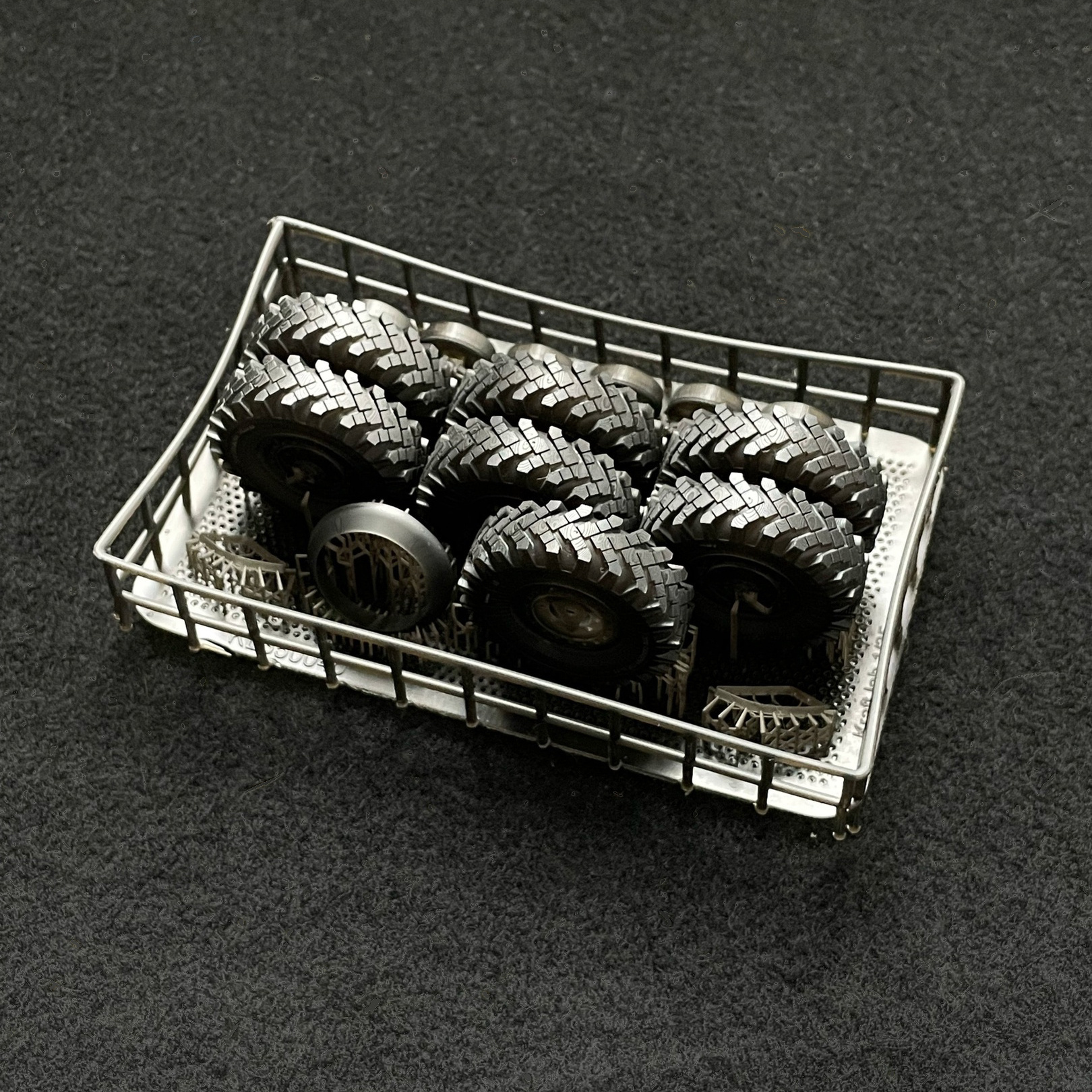 KL350040 Kraft Lab 1/35 Комплект колес М-93 на ранних дисках