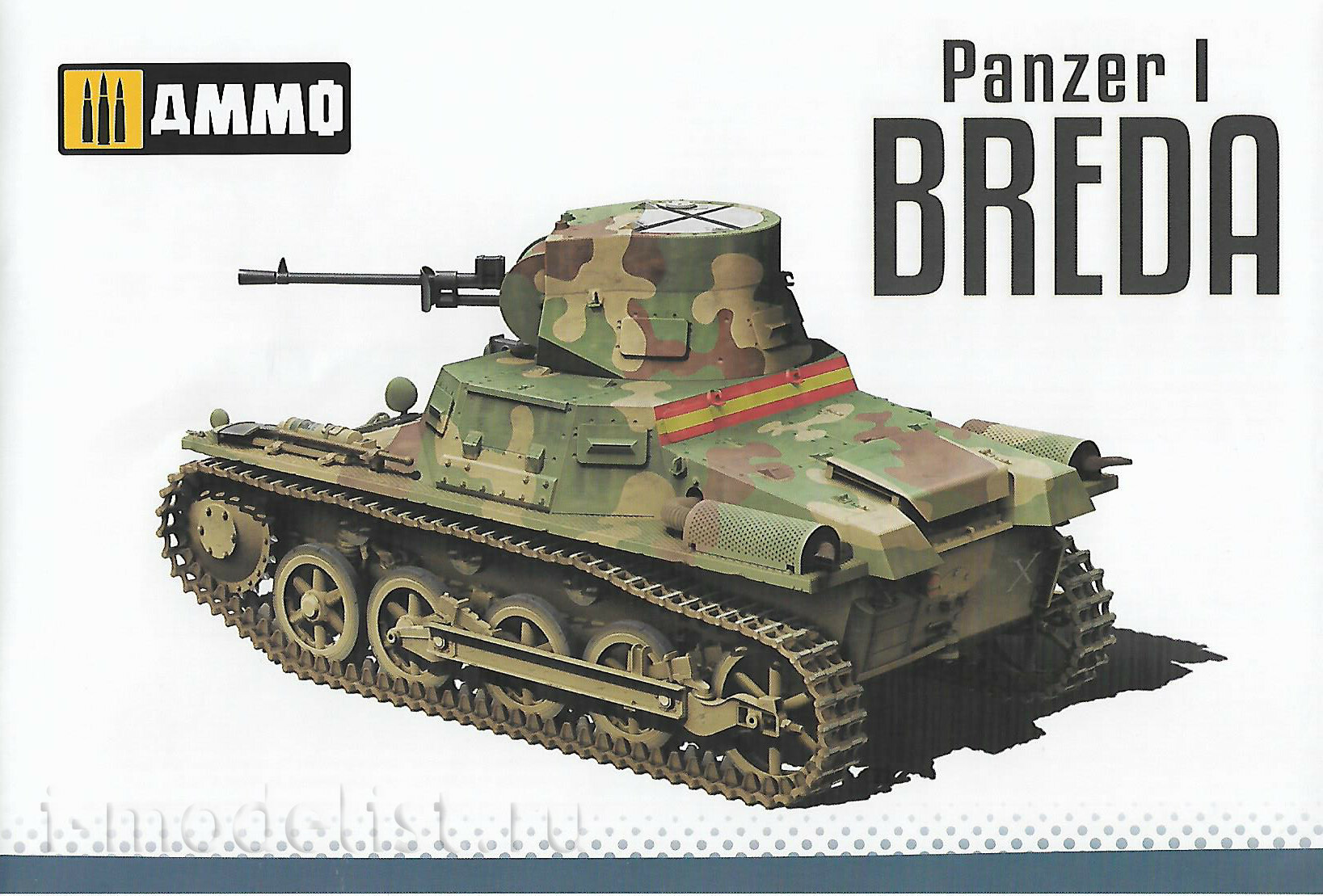AMIG8506 Ammo Mig 1/35 Танк Panzer I Breda, Гражданская война в Испании 1936 - 1939