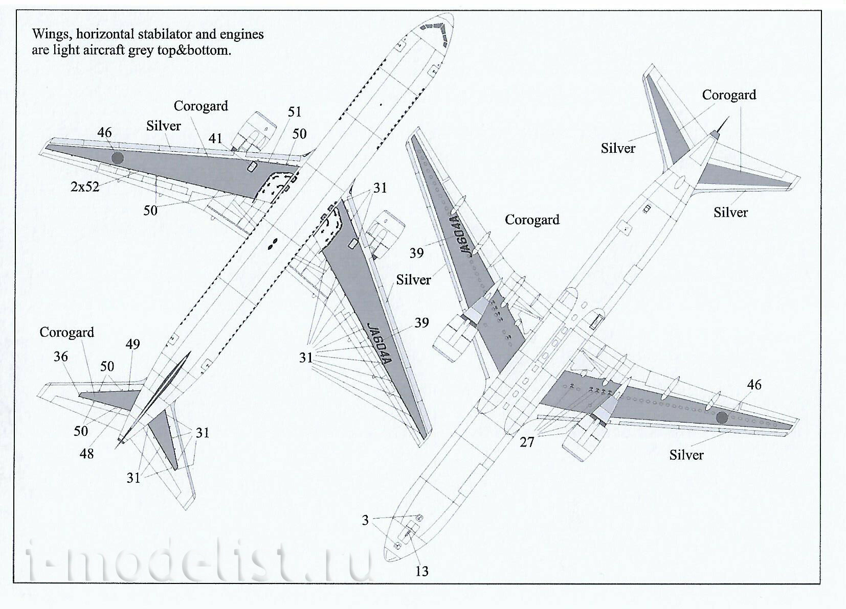 Карта boeing 737 teardown