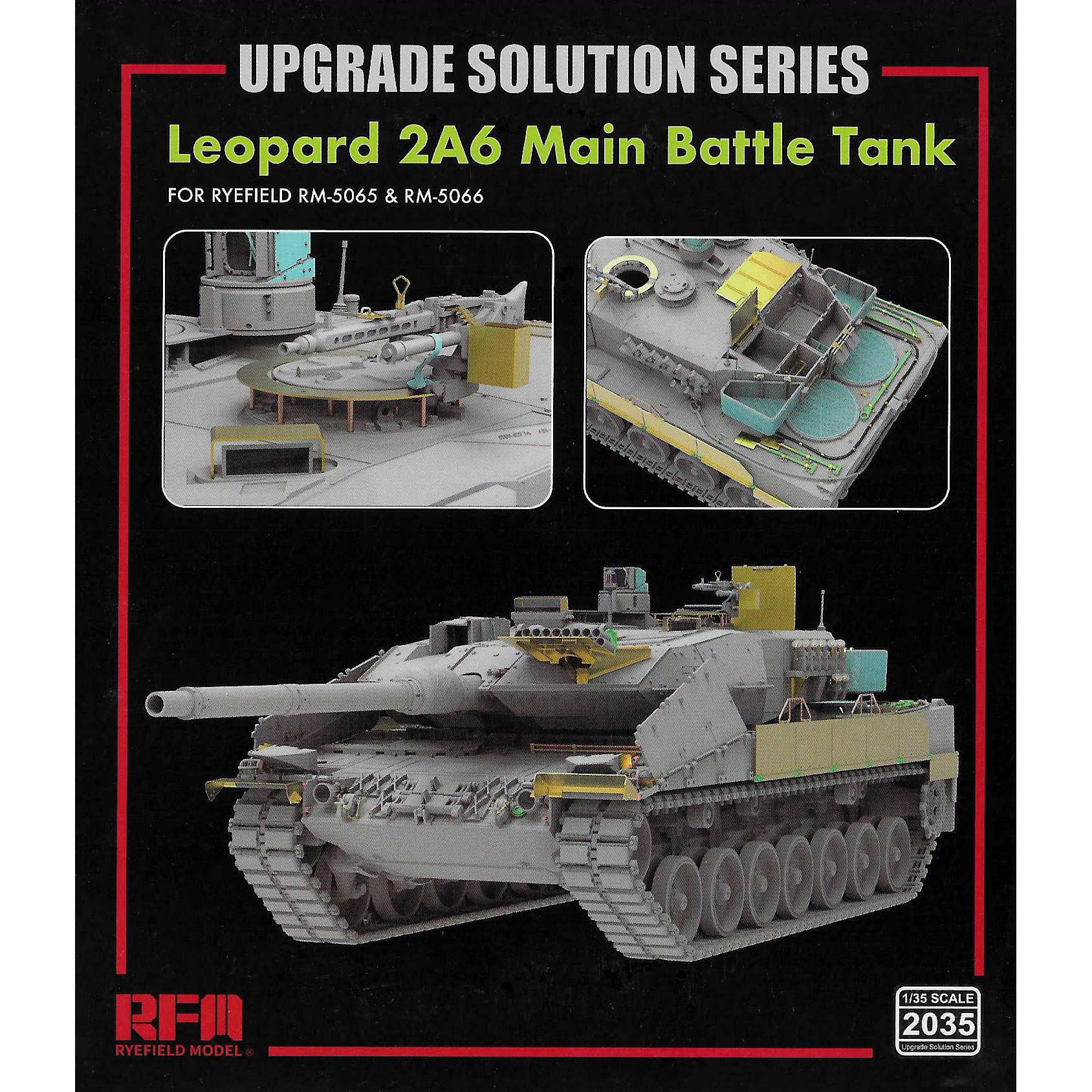 RM-2035 Rye Field Model 1/35 Набор деталей для улучшения Leopard 2A6 Main Battle Tank