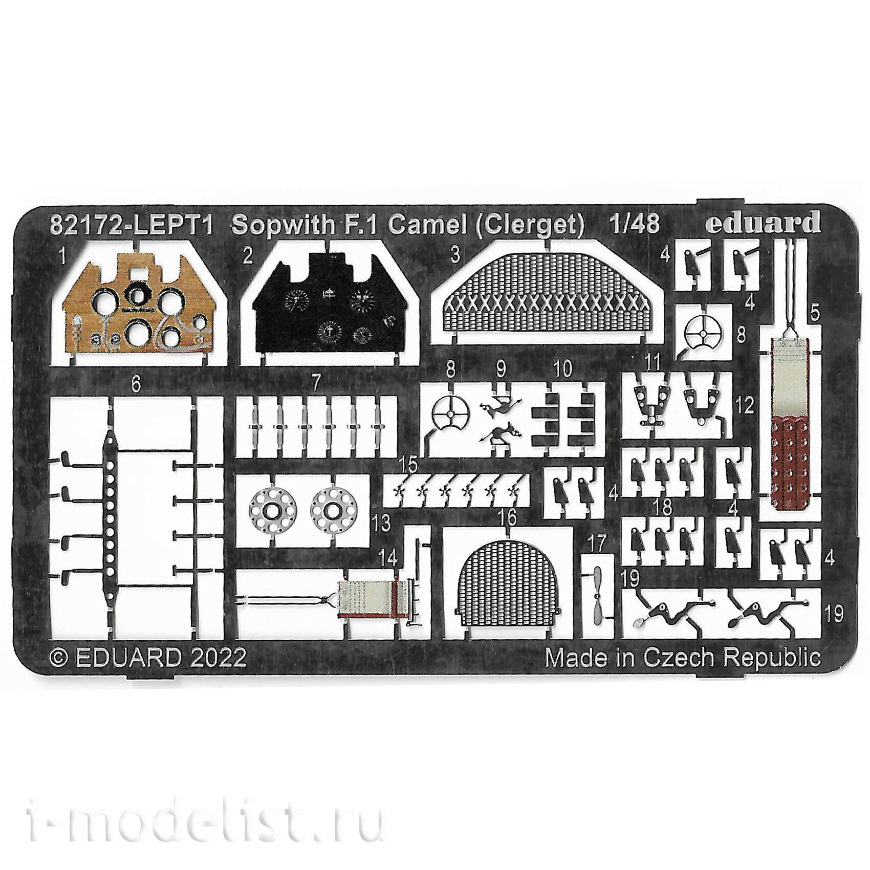 82172 Eduard 1/48 Самолёт Sopwith F.1 Camel (Clerget)