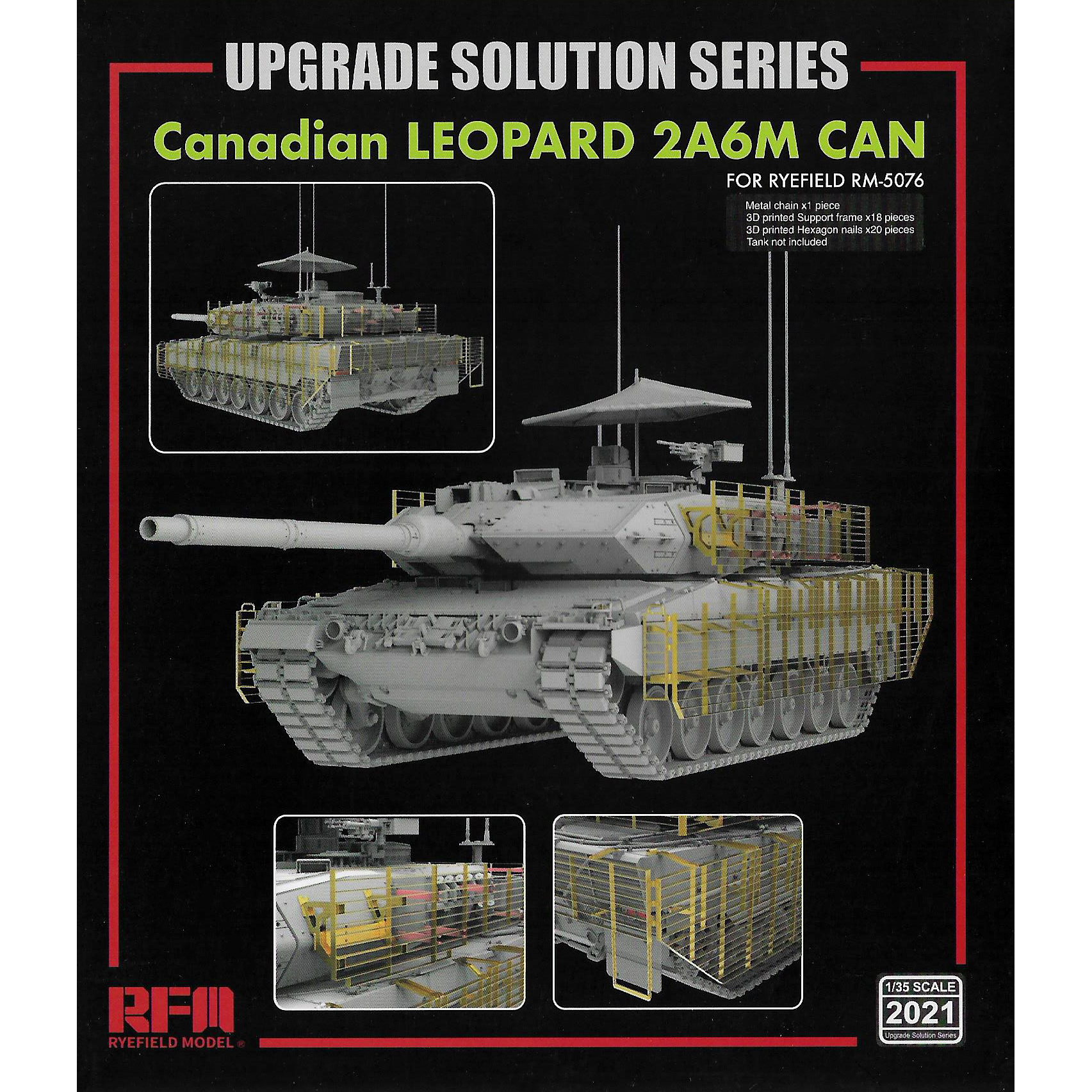 RM-2021 Rye Field Model 1/35 Набор деталей для улучшения Canadian Leopard 2A6M CAN