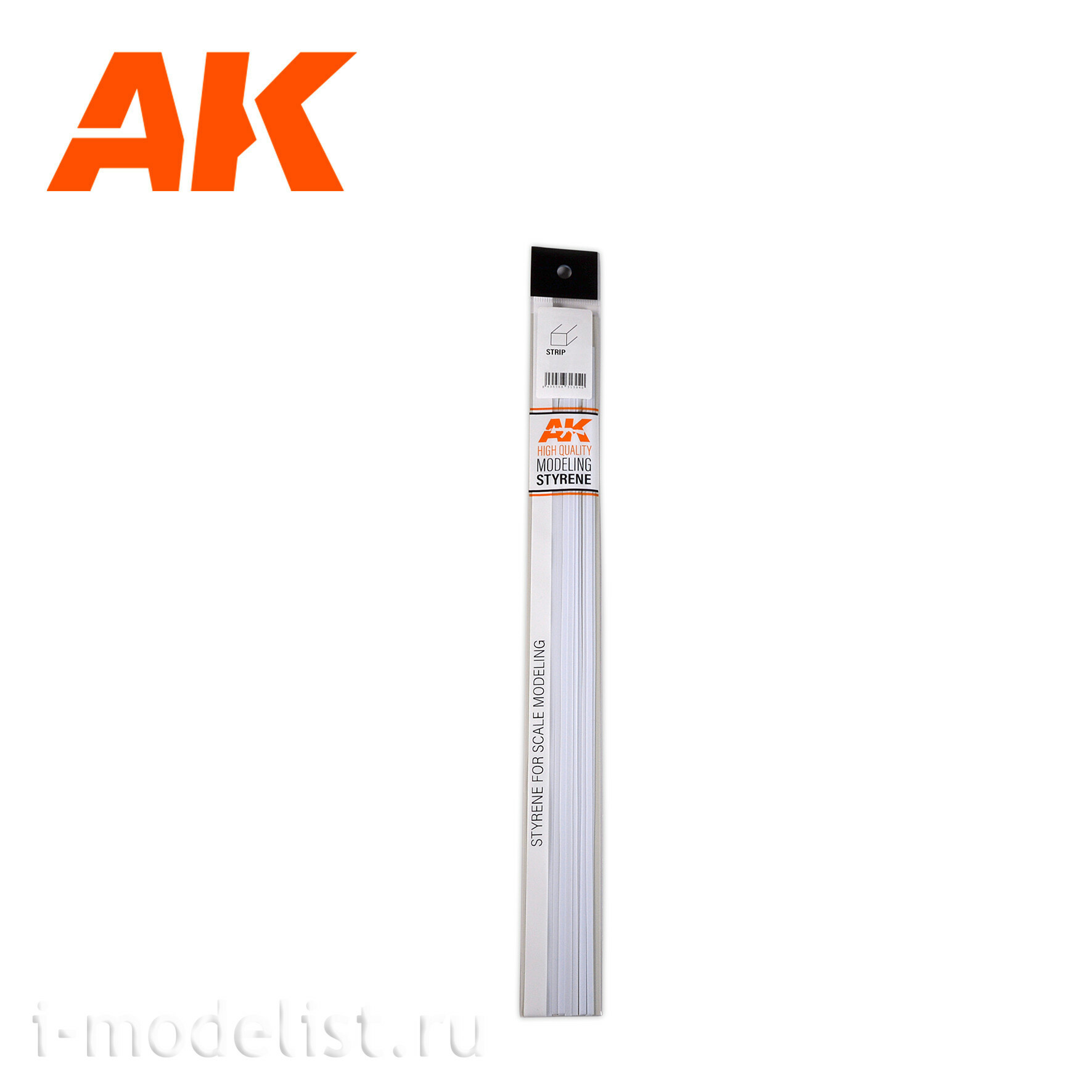AK6517 AK Interactive Полоски 0.75 x 4.00 x 350 мм – стирол - (10 штук)