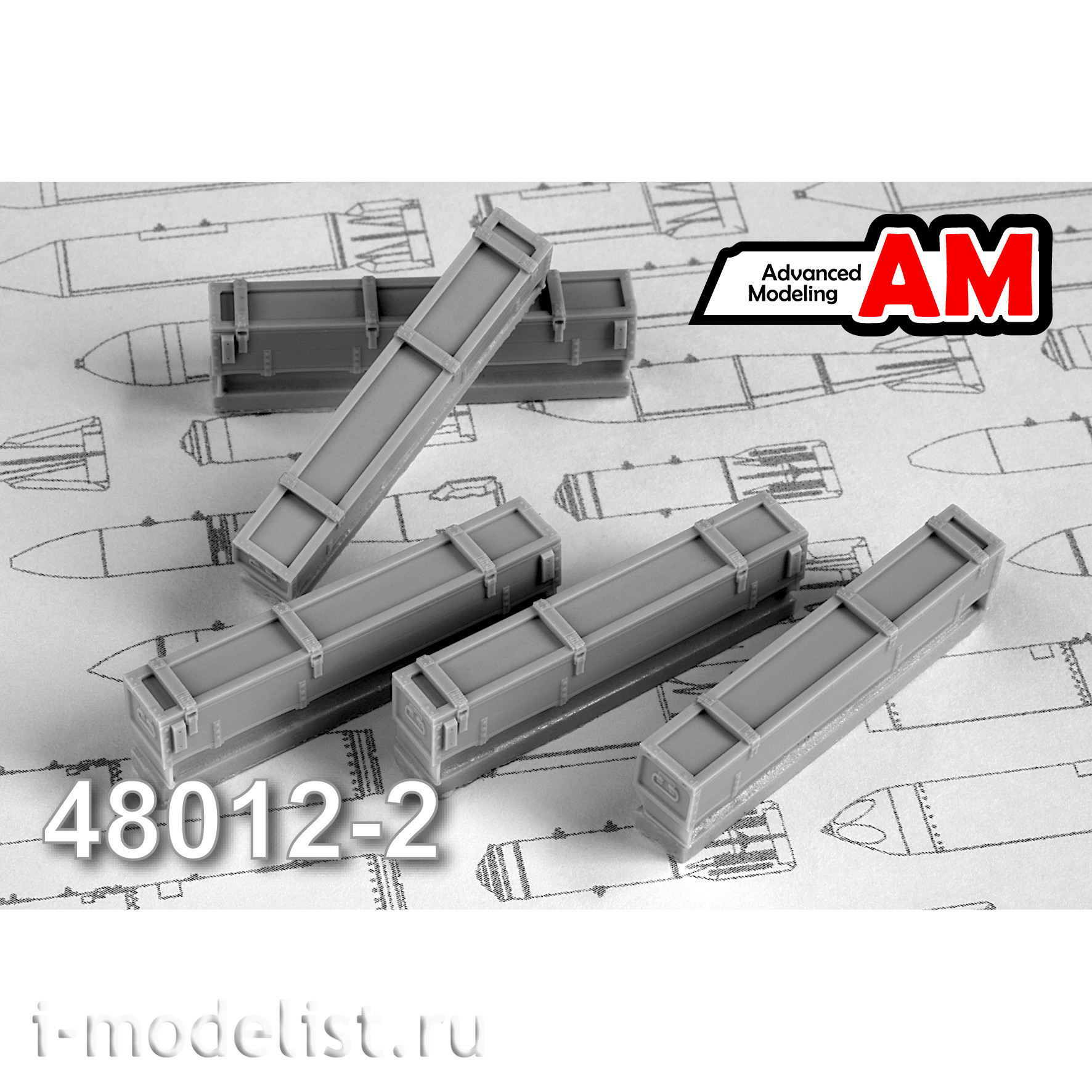 AMC48012-2 Advanced Modeling 1/48 Тара НАР С-8