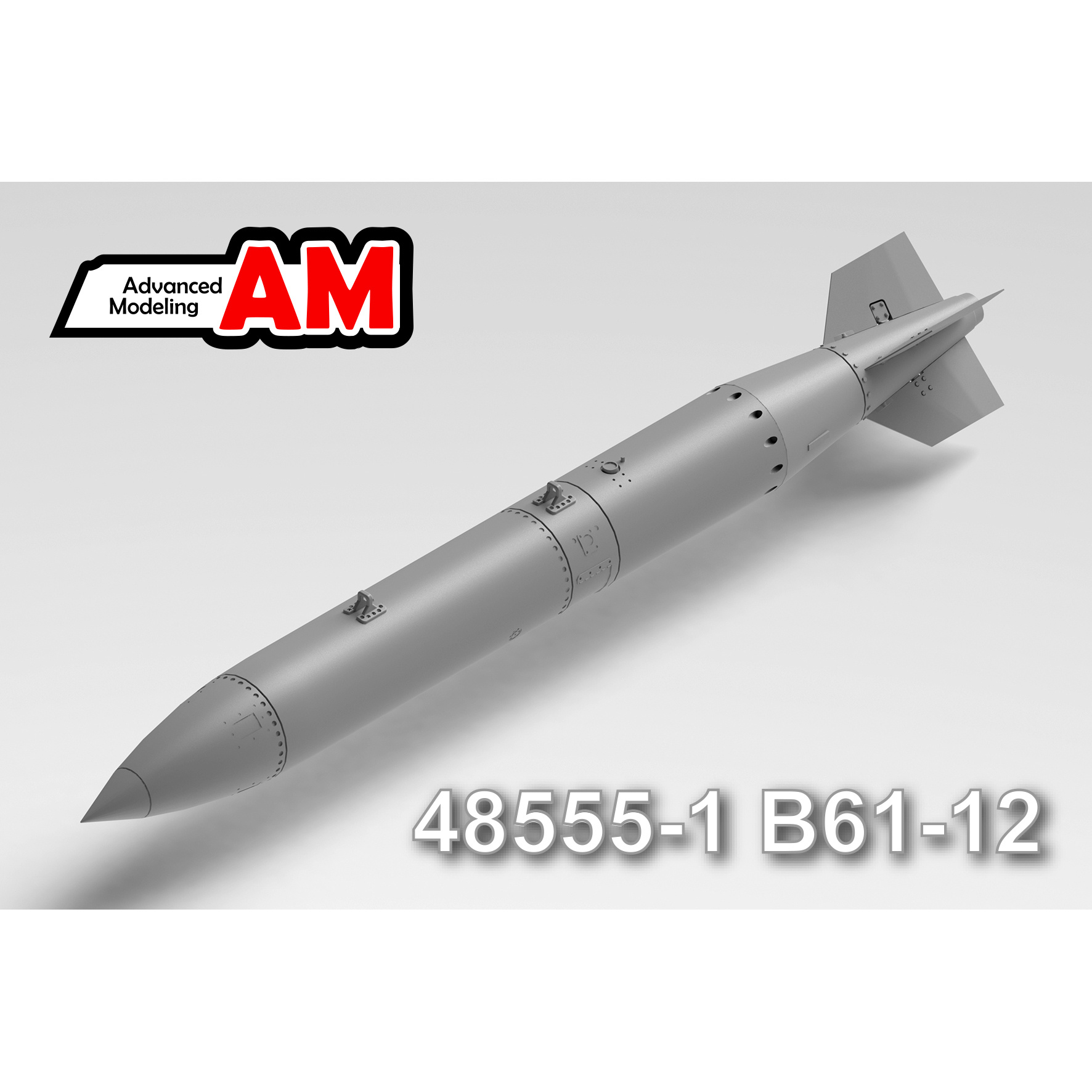 АМС48555-1 Advanced Modeling 1/48 Набор из 4-х моделей ракет AIM-54C Феникс