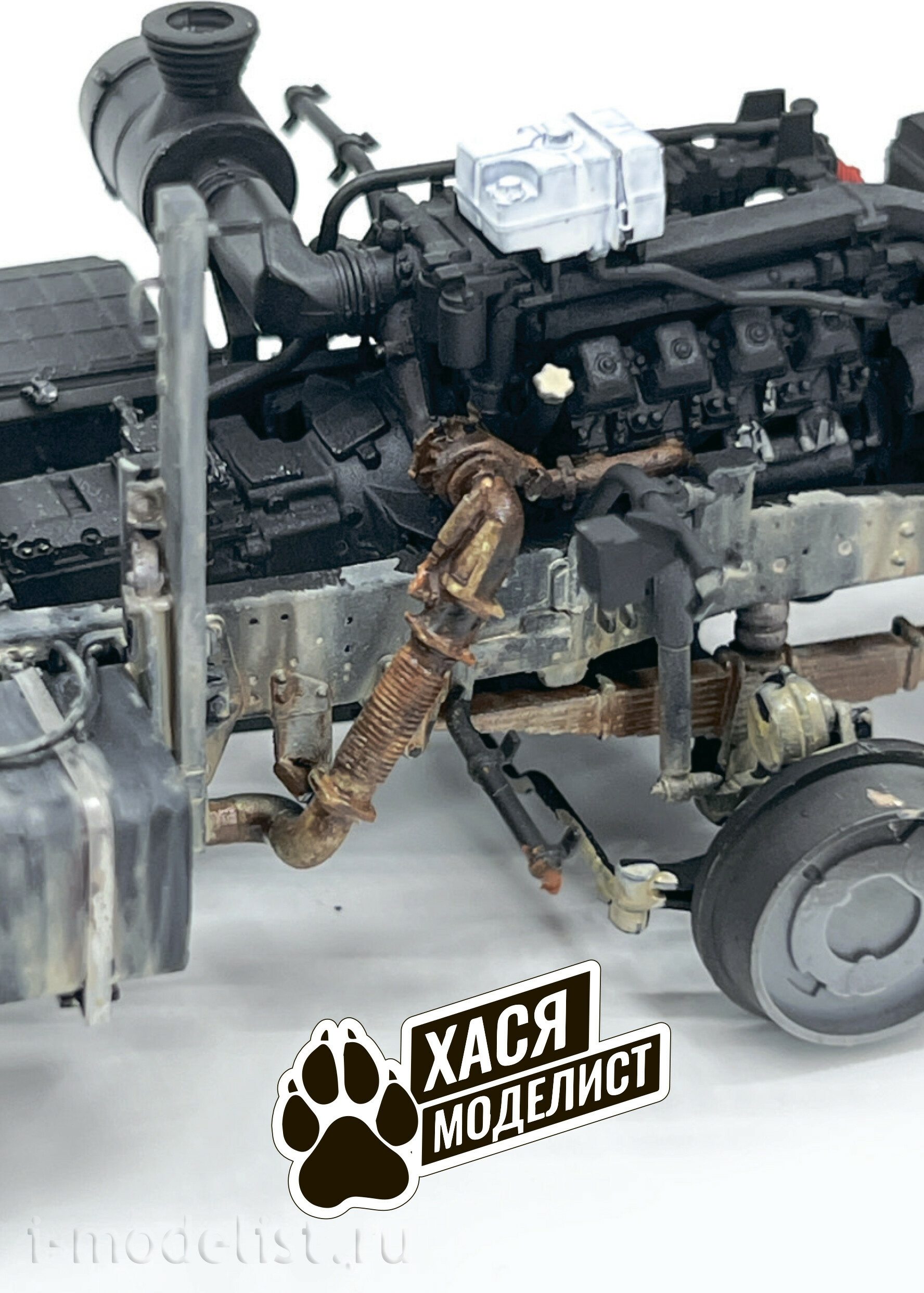 ТП006 Хася Моделист Тонировочная паста Ржавчина яркая, 30 мл