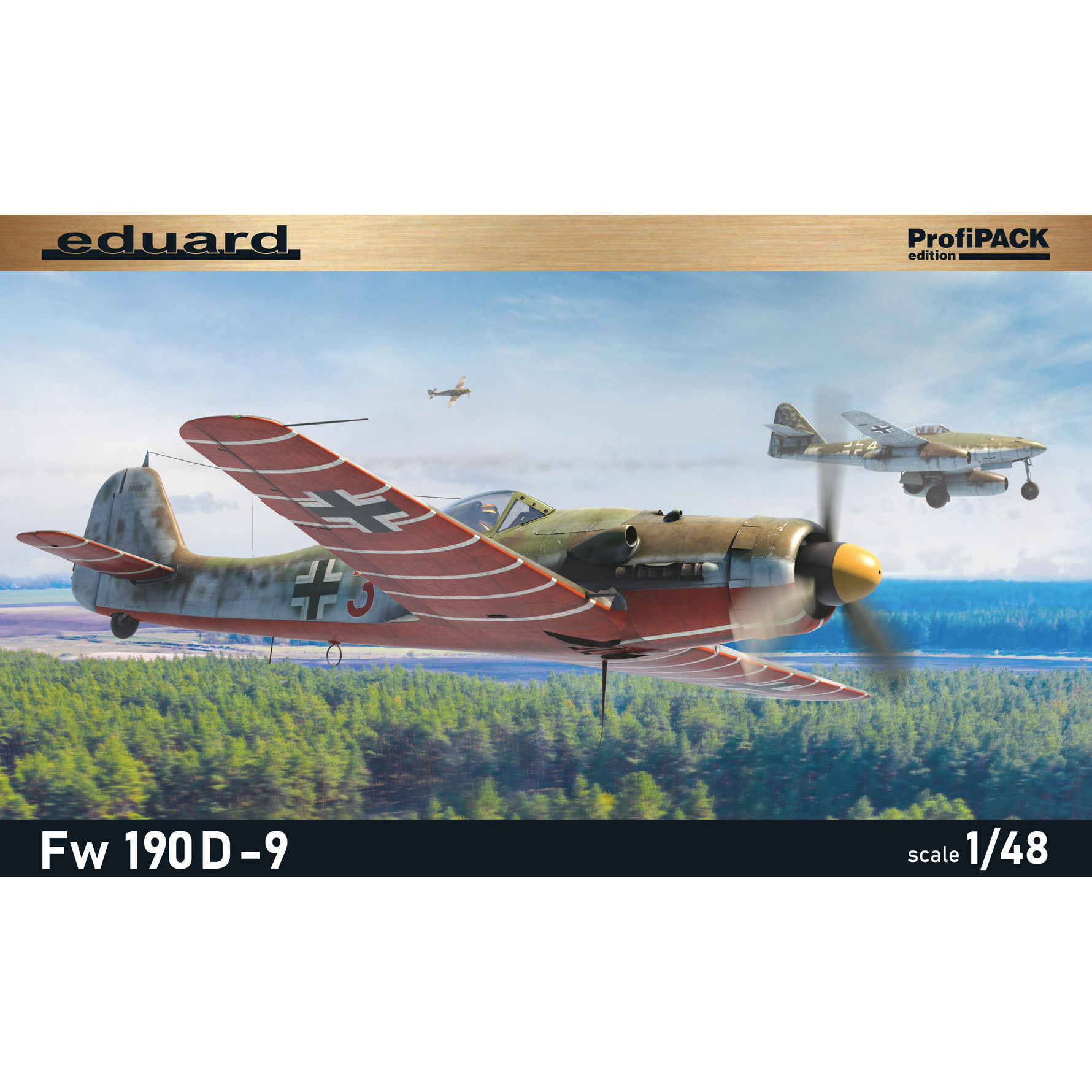 8188 Eduard 1/48 Немецкий истребитель Fw 190D-9 (ProfiPACK)