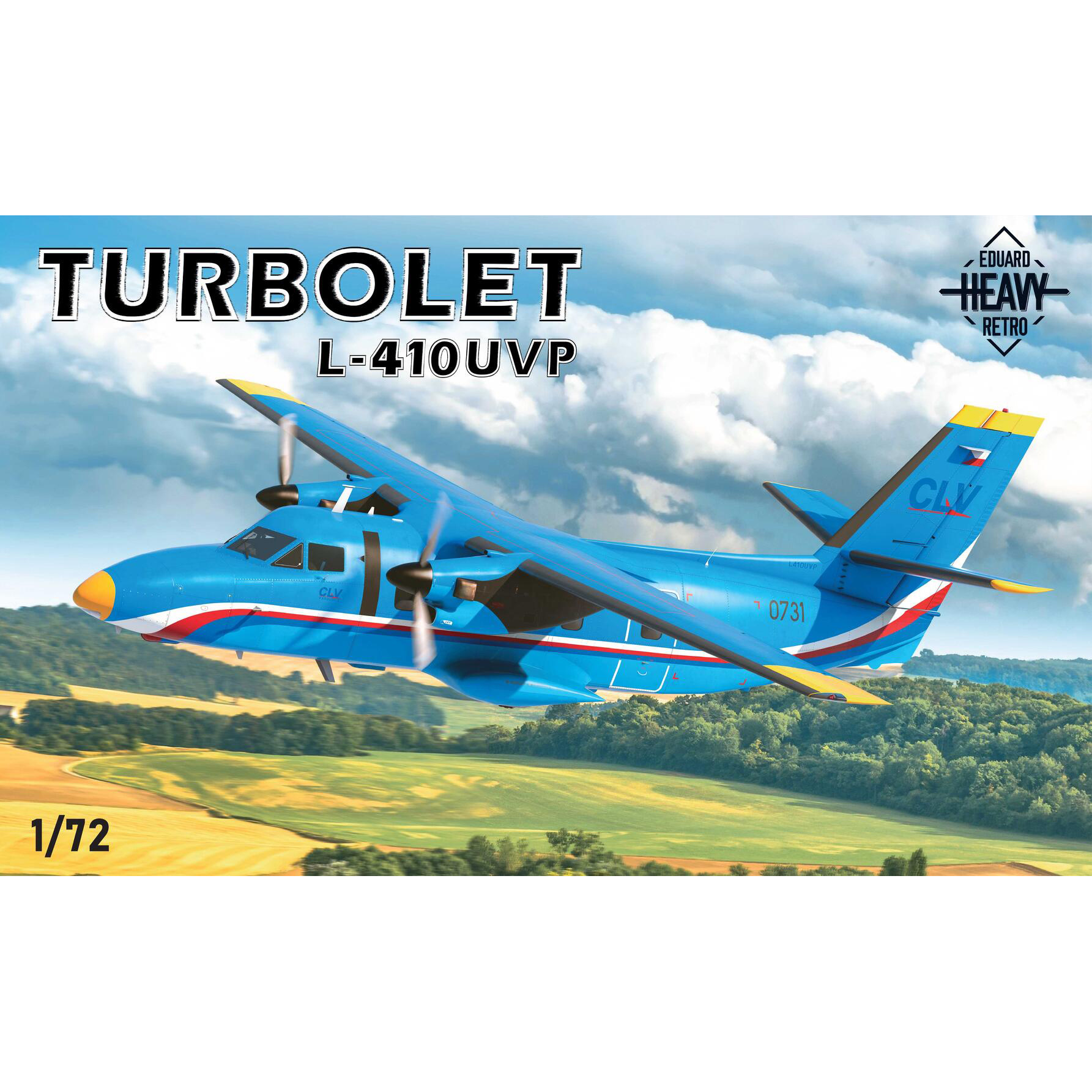 2148 Eduard 1/72 Двухмоторный самолёт L-410UVP Turbolet
