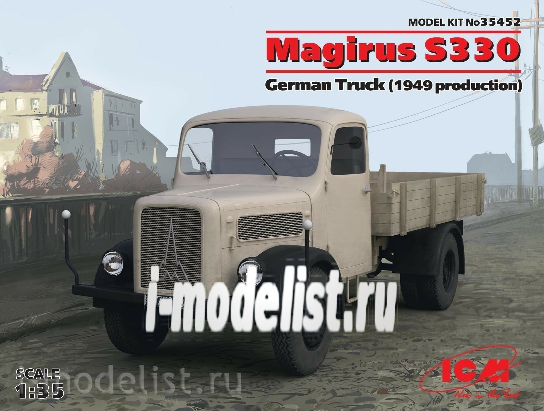 35452 ICM 1/35 Magirus S330 German Truck (1949)