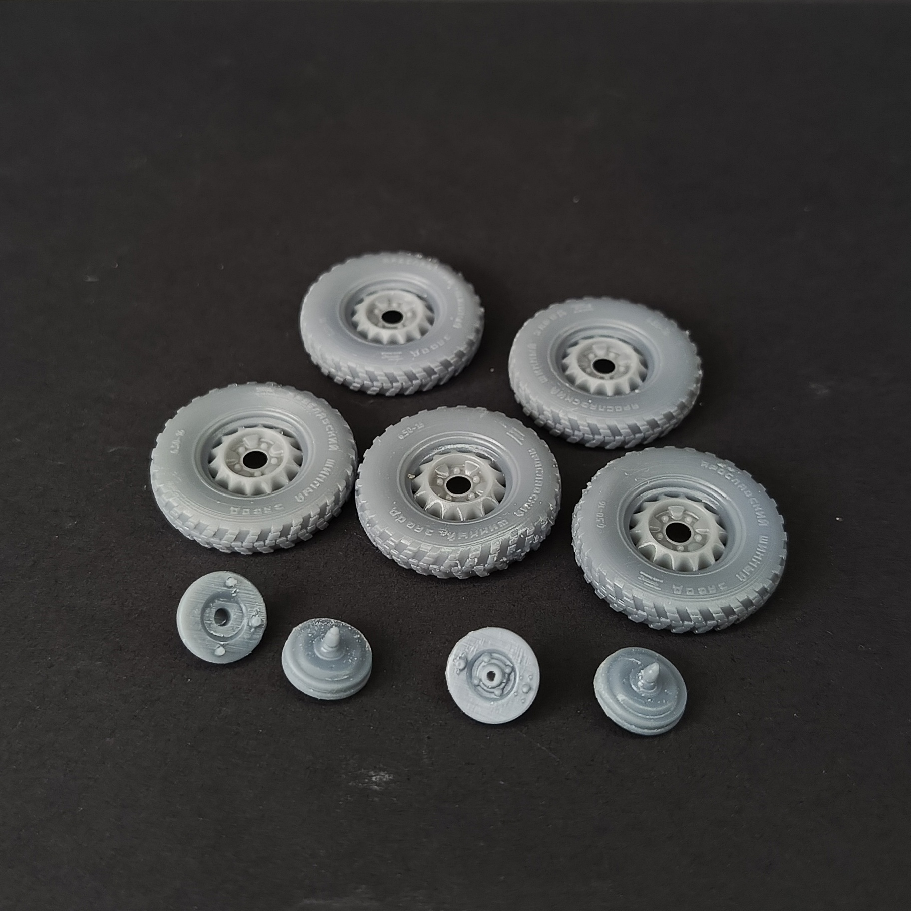 DMS-35236 ДМС 1/35 Колёса ЯШЗ Вездеход для Ба-64, Г-64 (67), М-1, БА-20 с просадкой