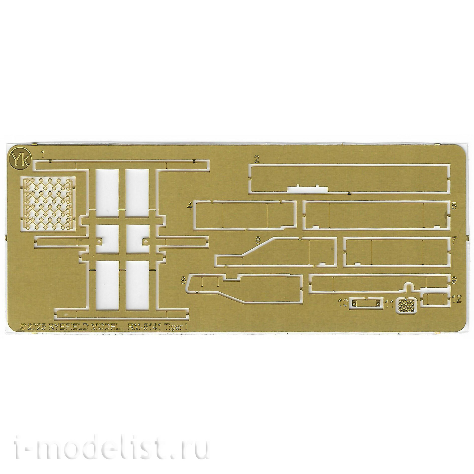 RM-5141 Rye Field Model 1/35 Набор полного интерьера для танка Тигр-1 (средний/ранний/поздний, 3 в 1)