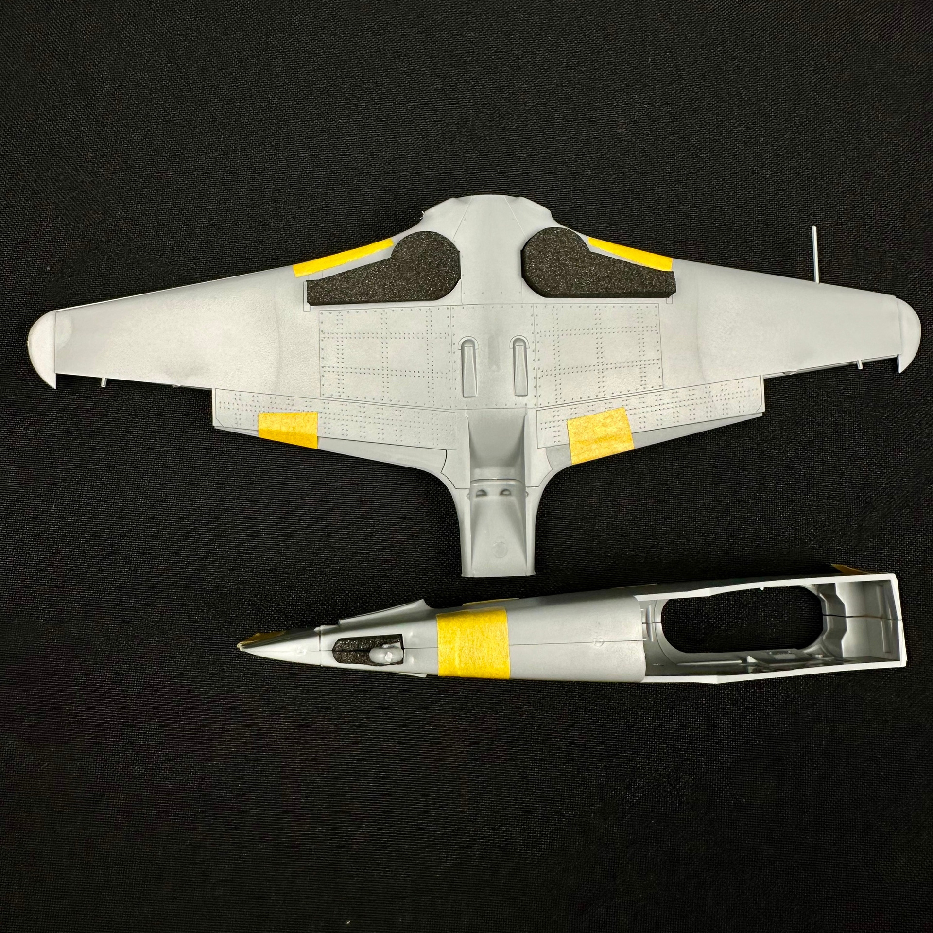 45001 SX-Art 1/48 Заглушки ниш для Яковлев-3 (Звезда)