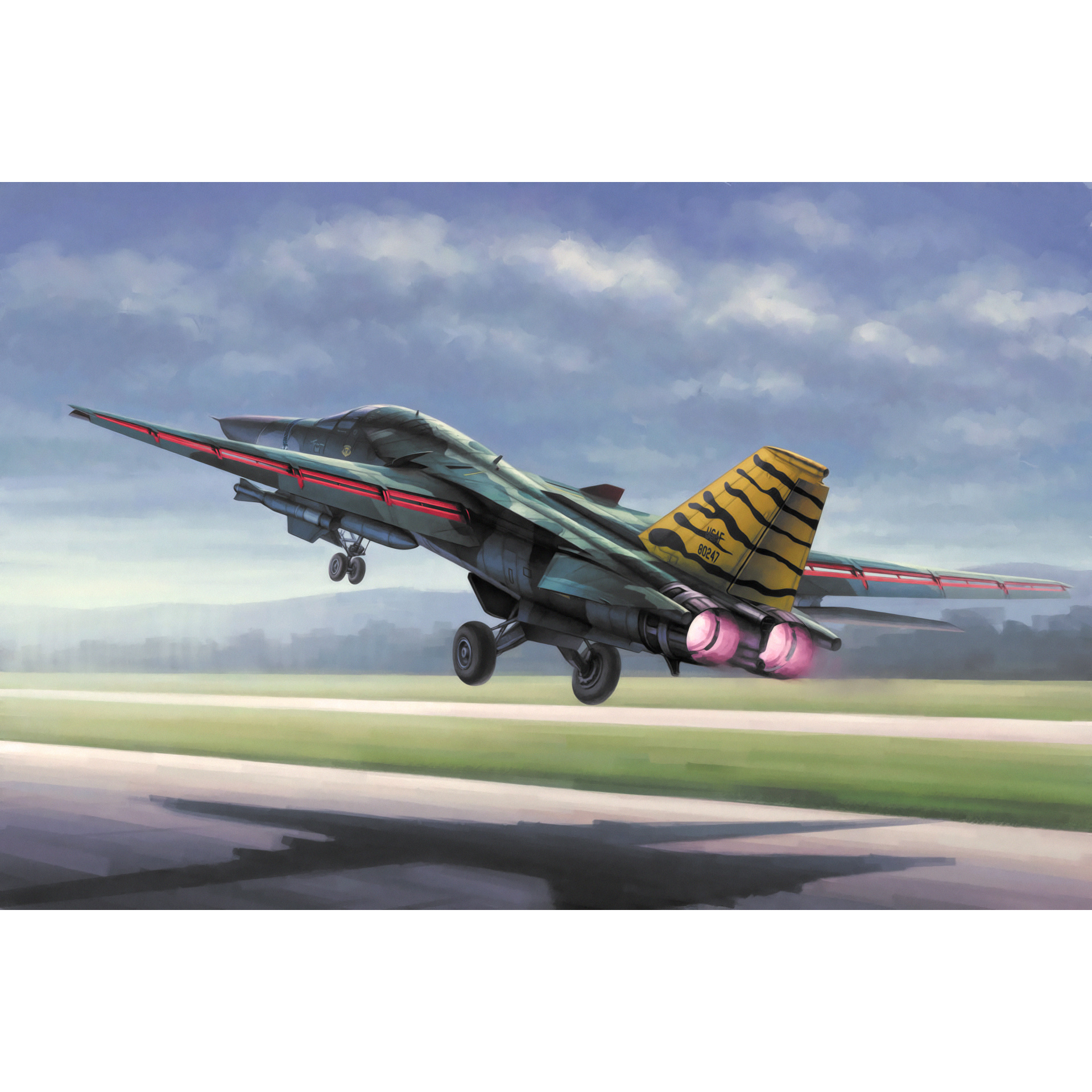 80351 HobbyBoss 1/48 Американский двухместный бомбардировщик FB-111 Aardvark