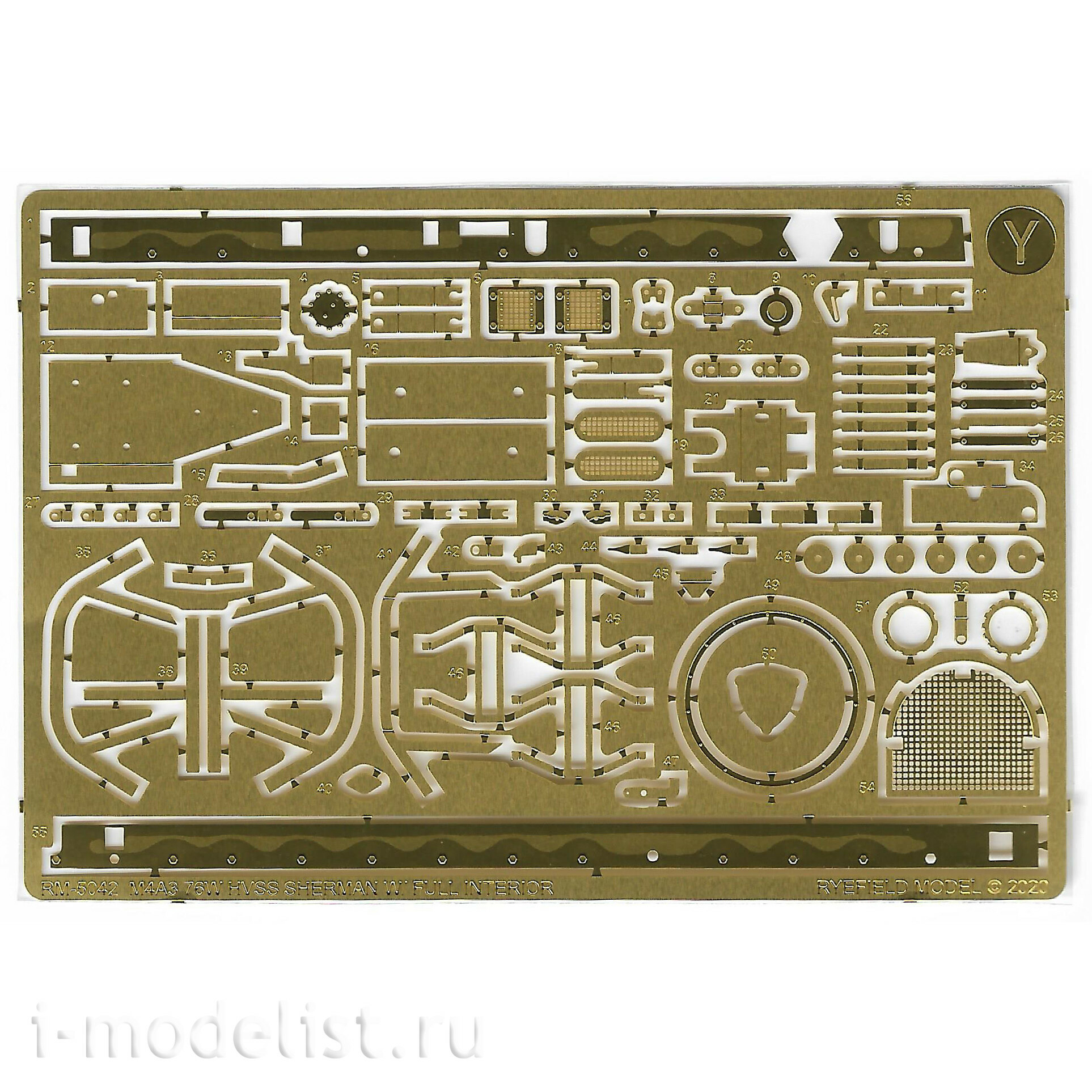 RM-5133 Rye Field Model 1/35 Танк M4A3 Sherman 76W VVSS поздний (Upgrade-версия)