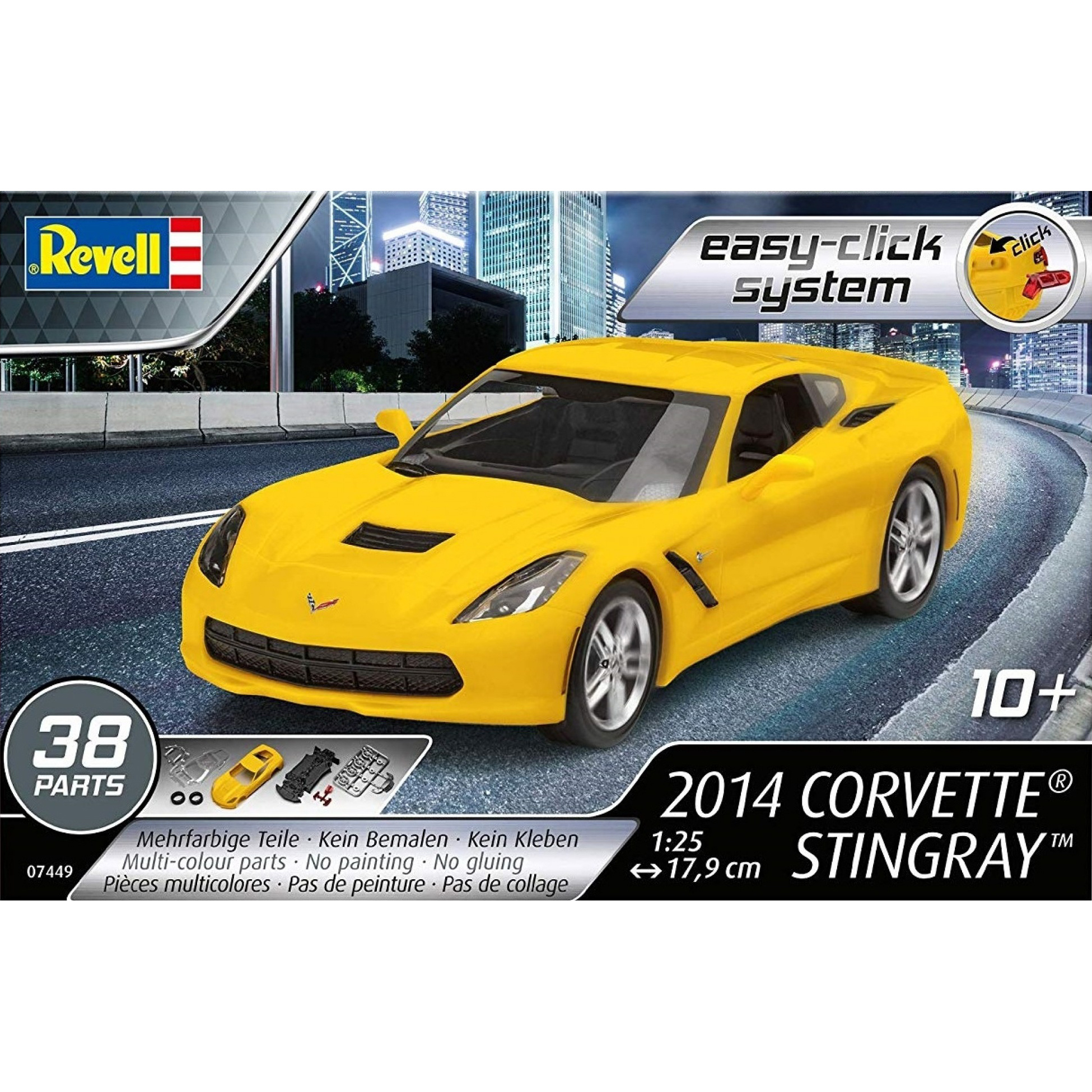 07449 Revell 1 25 Corvette Stingray 2014