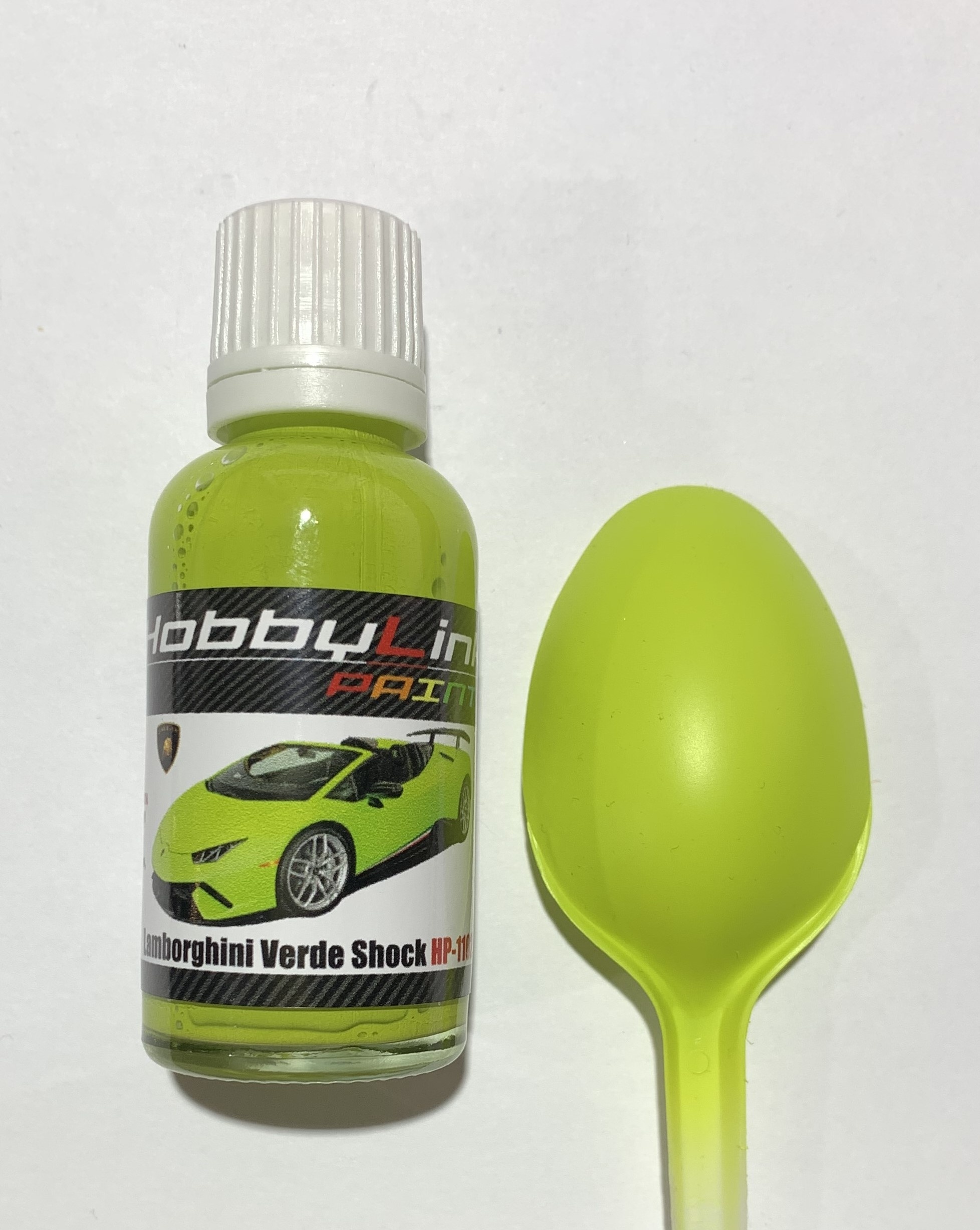 HP-1102 HobbyLink Краска Lamborghini Verde Shock