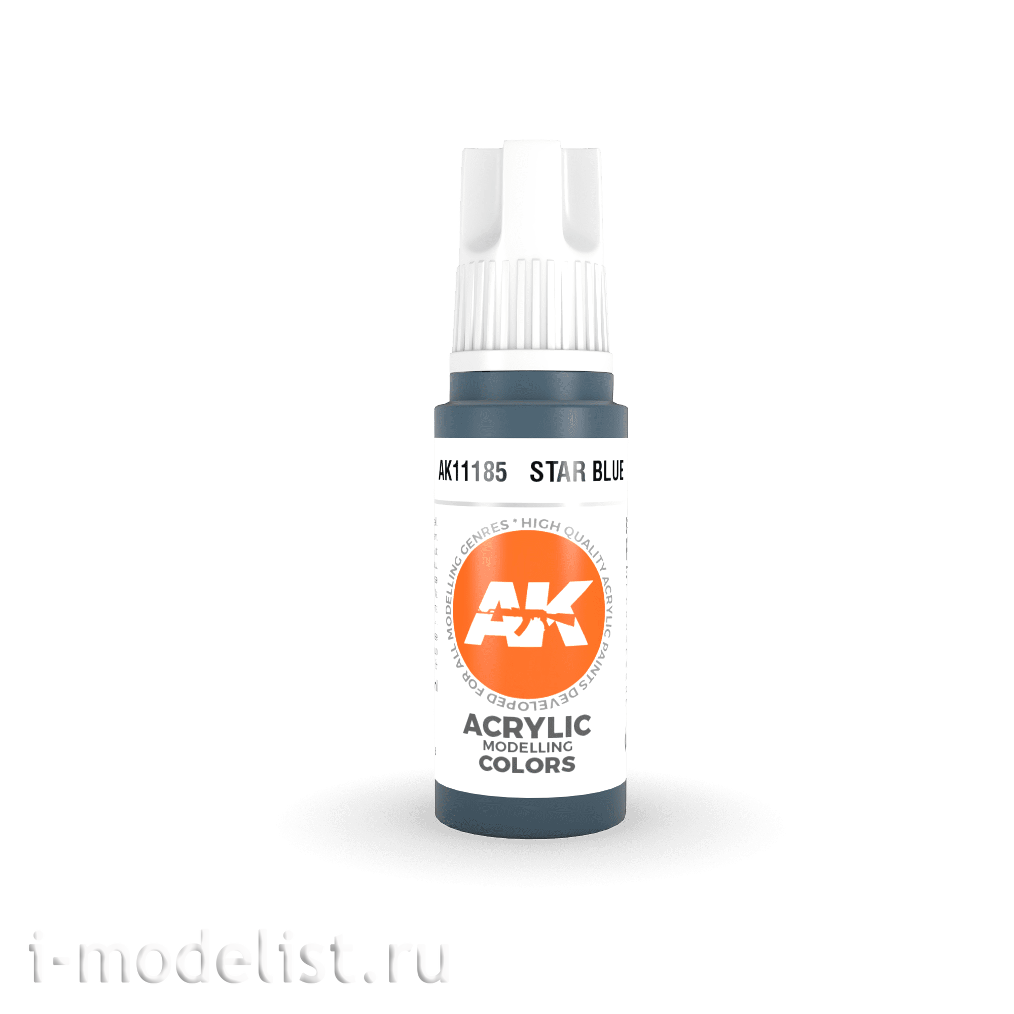 AK11185 AK Interactive Краска акриловая 3rd Generation звёздный синий, 17 мл