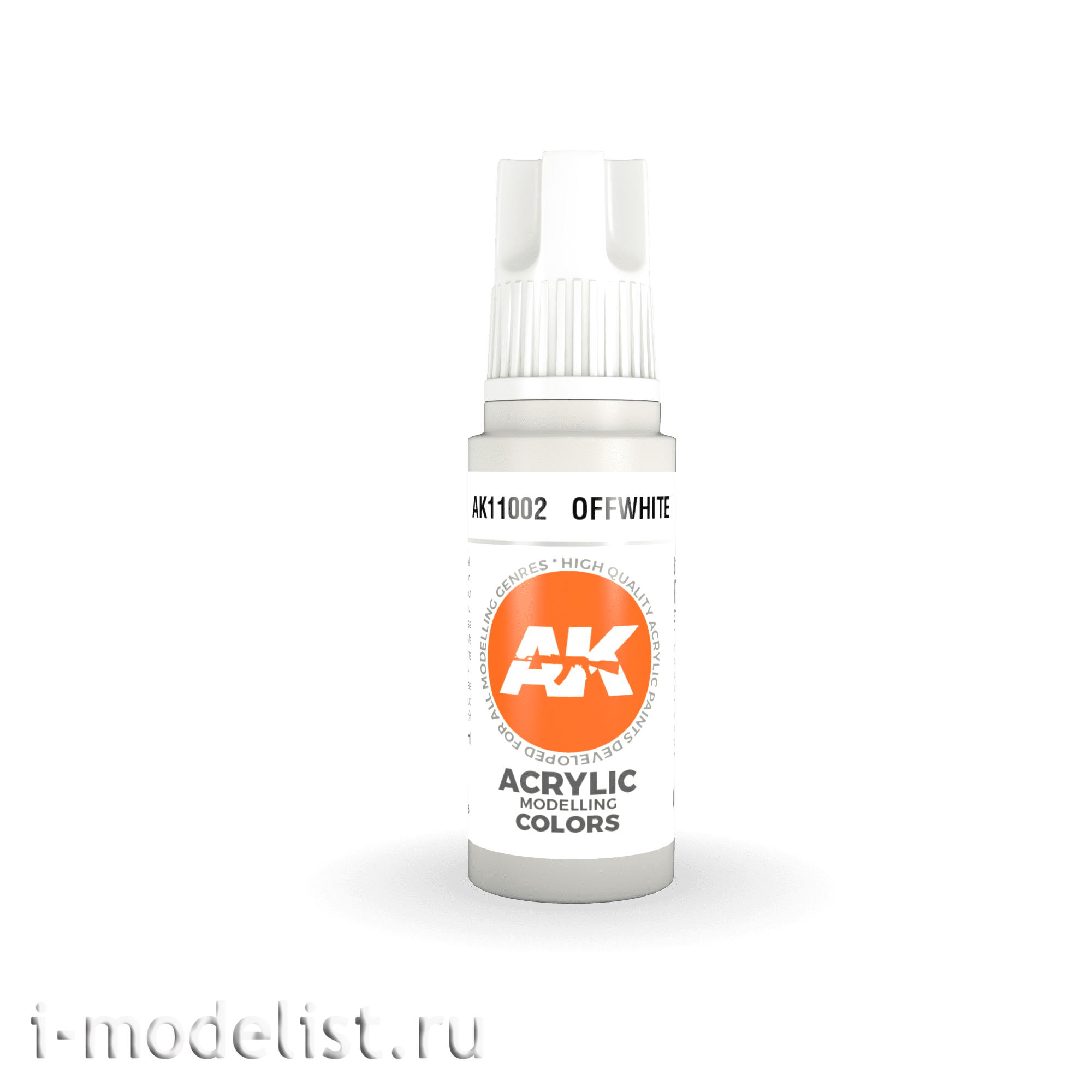 AK11002 AK Interactive Краска акриловая 3rd Generation Offwhite 17ml / Глухой белый