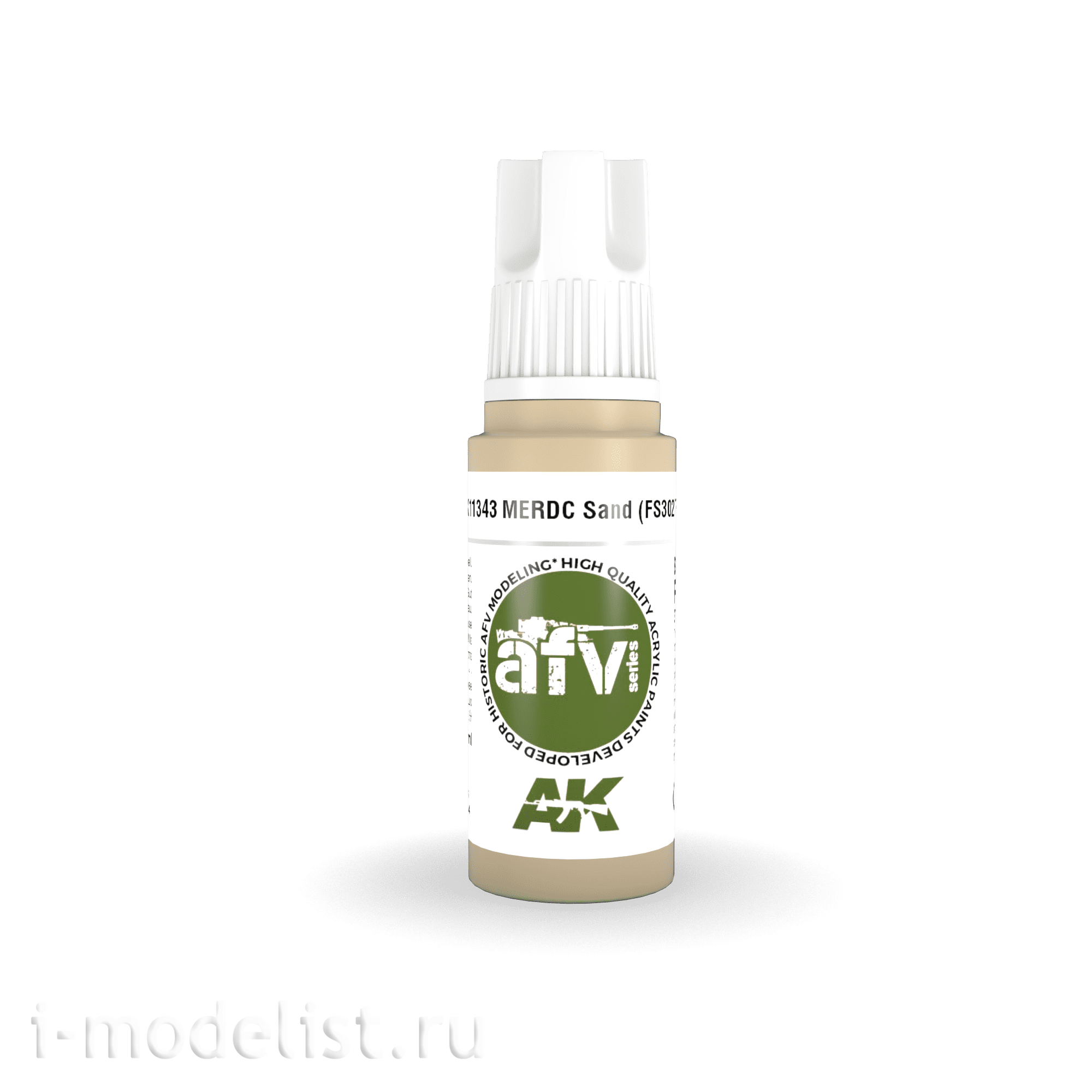 AK11343 AK Interactive Краска акриловая MERDC SAND (песочный) 17 мл
