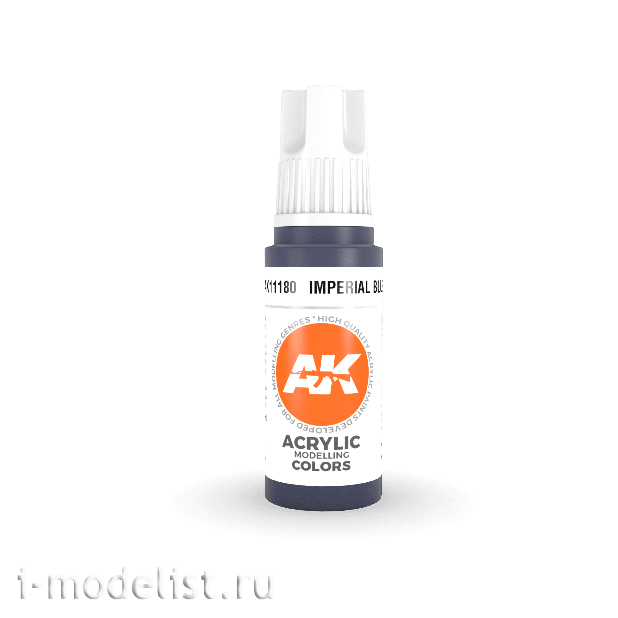 AK11180 AK Interactive Краска акриловая 3rd Generation императорский синий, 17 мл