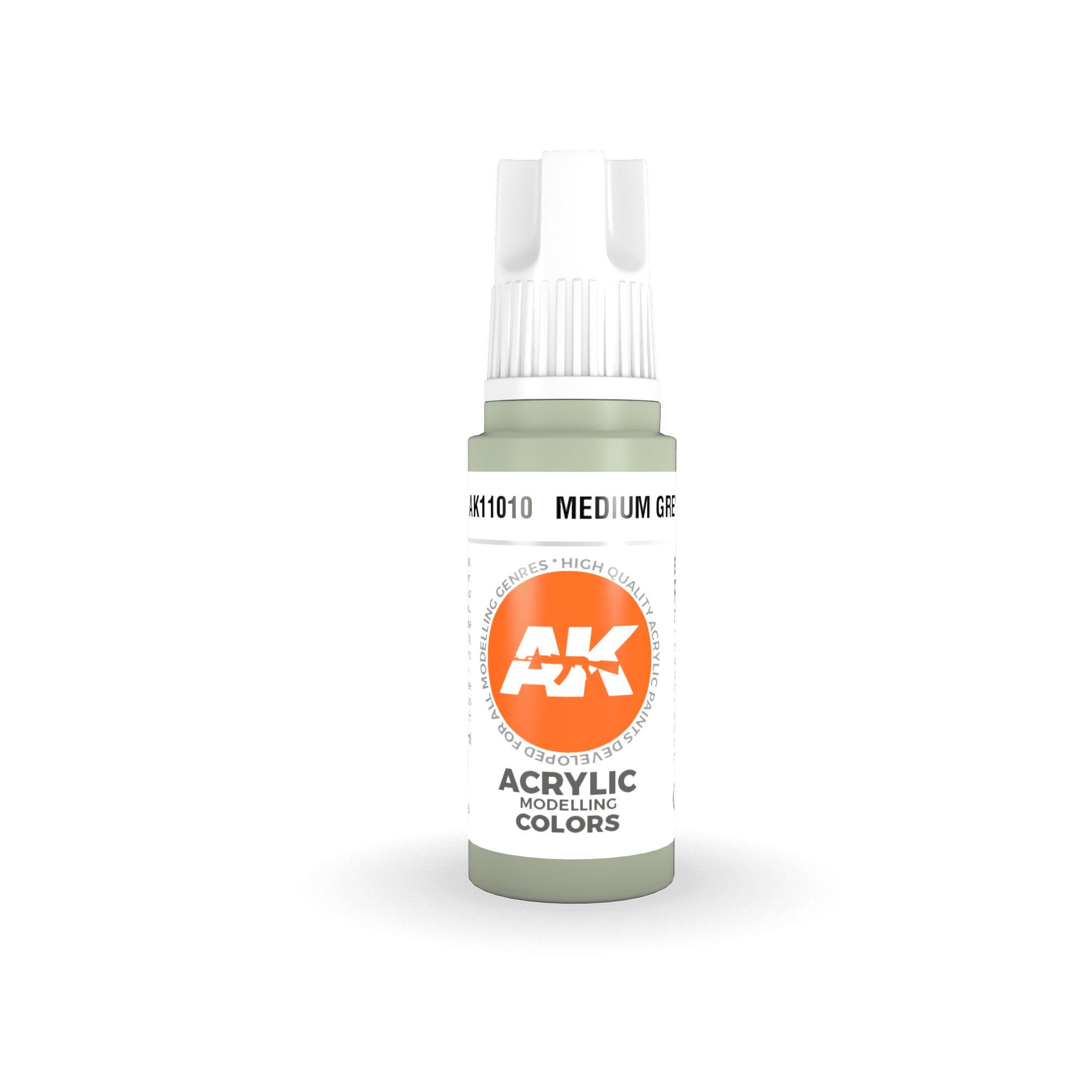 AK11010 AK Interactive Краска акриловая 3rd Generation Medium Grey 17ml / Средний серый