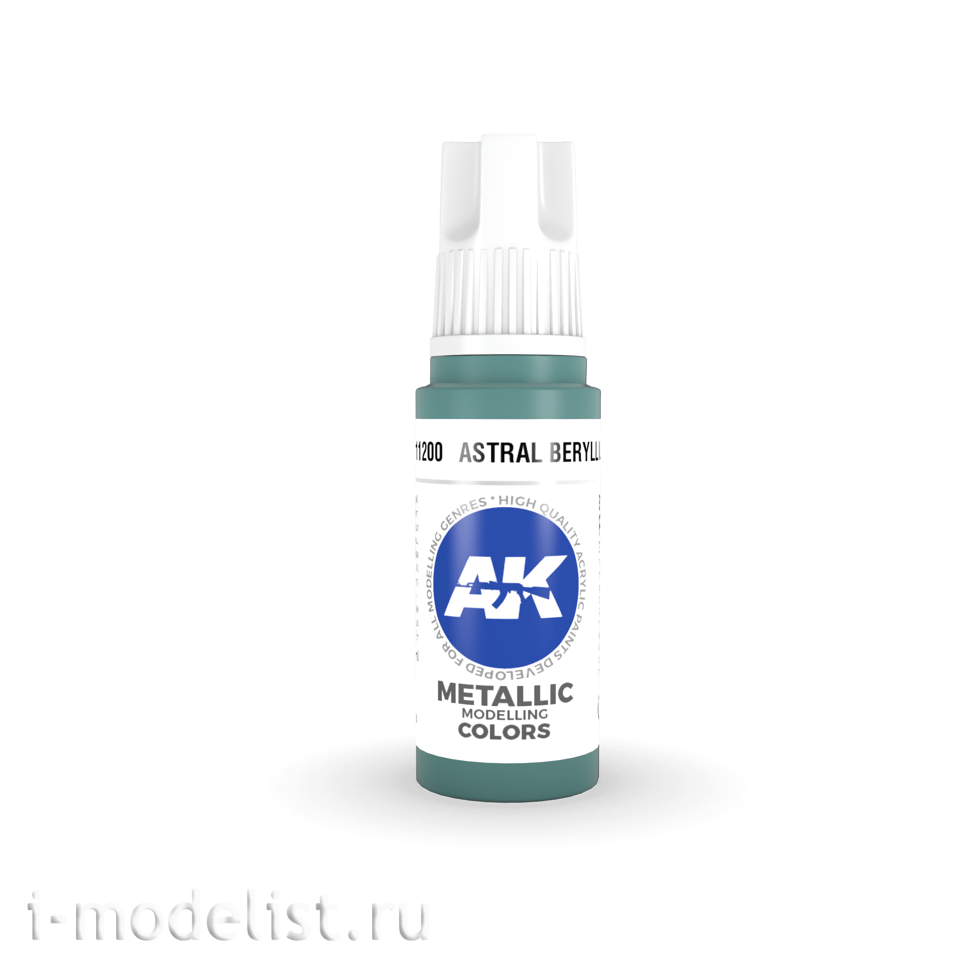 AK11200 AK Interactive Краска акриловая 3rd Generation астральный бериллий, 17 мл