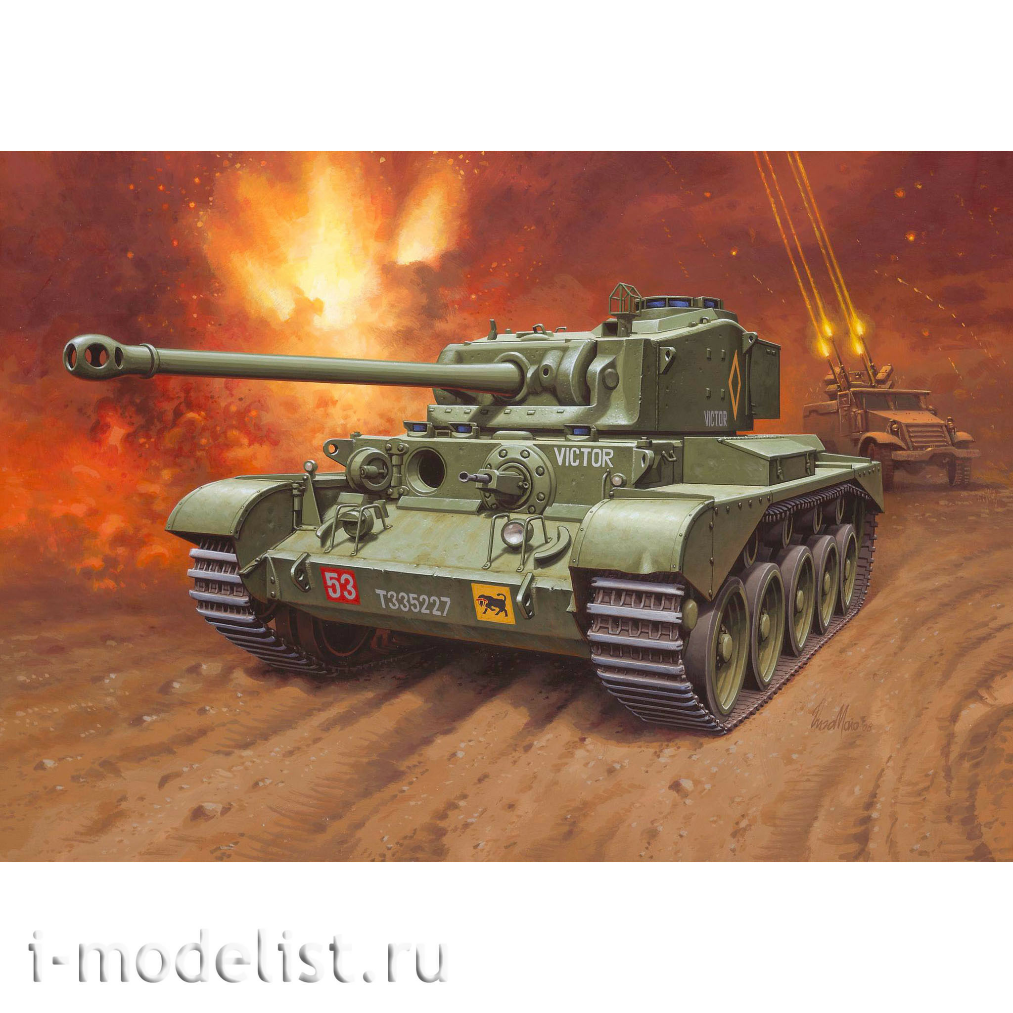 03317 Revell 1/76 Британский средний крейсерский танк 