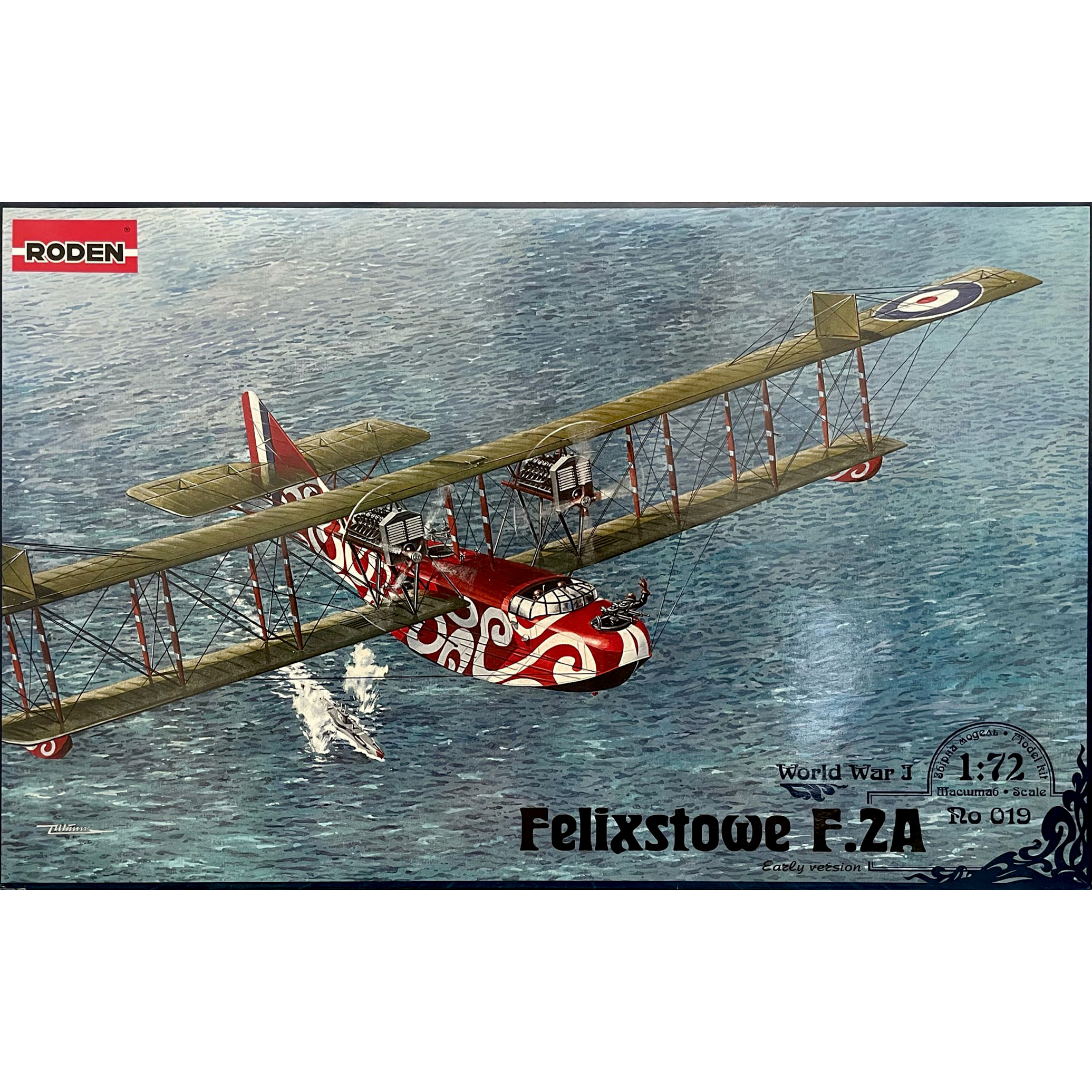 019 Roden 1/72 Felixstowe F.2A