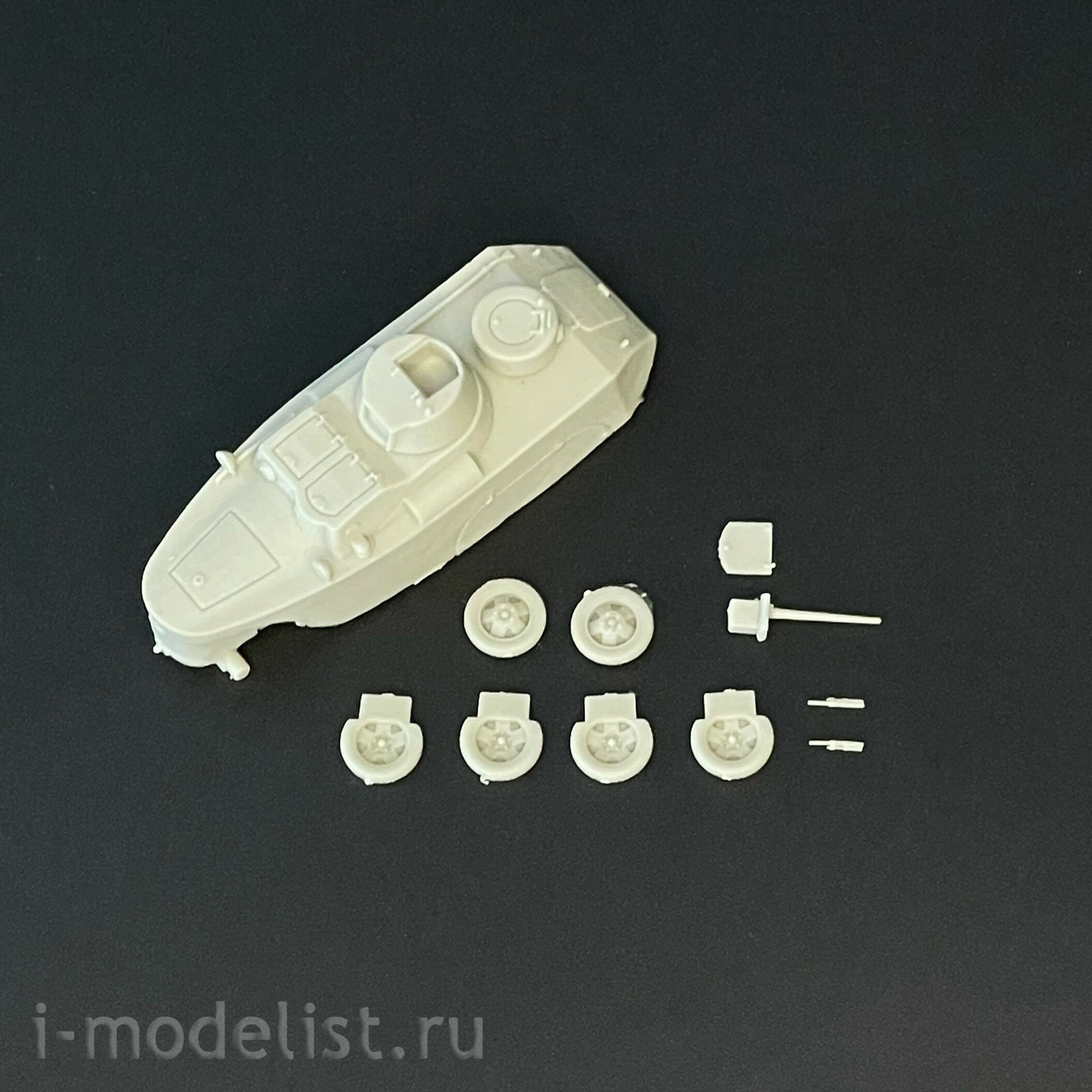 100244 Zebrano 1/100 Советский плавающий автомобиль БАД-2