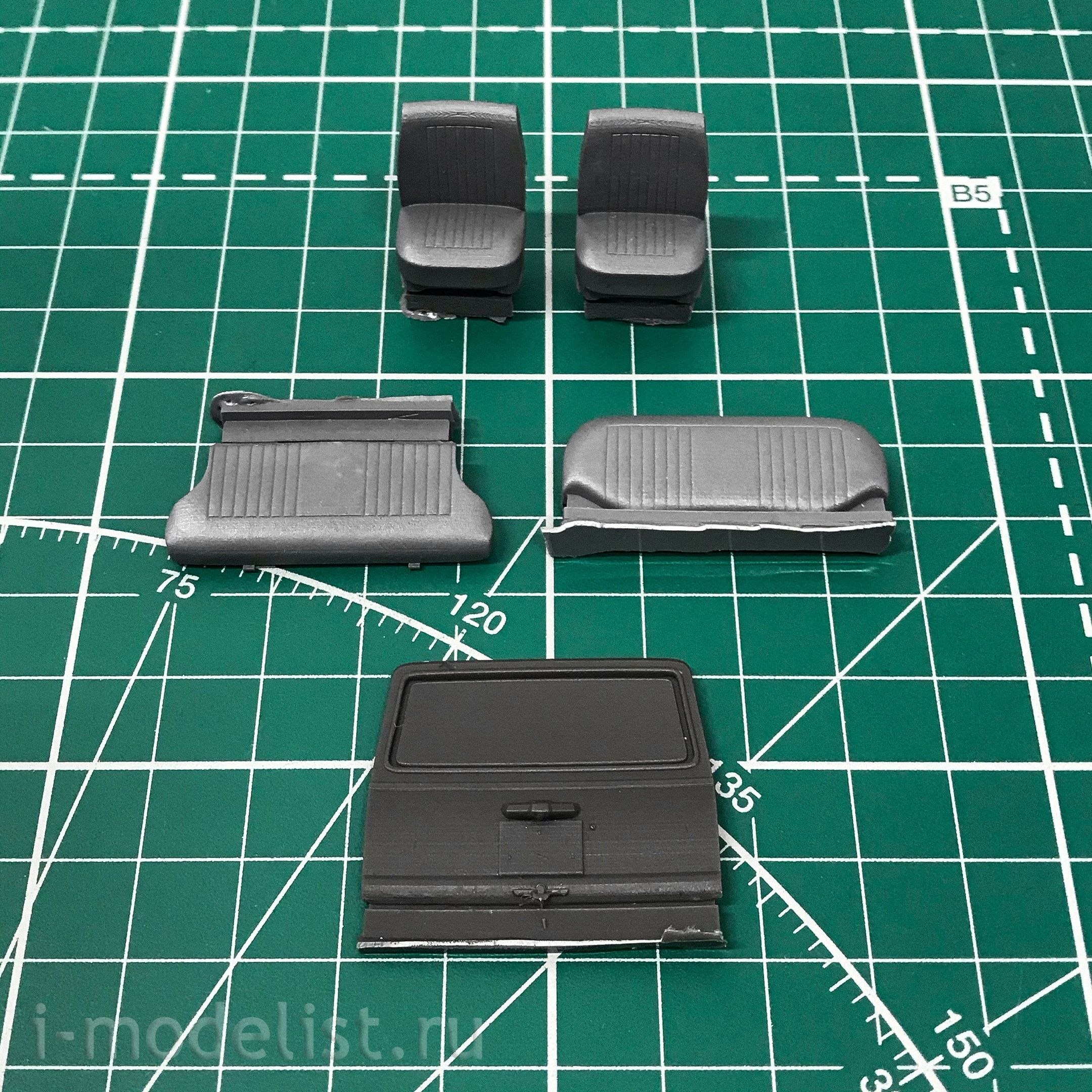 35011 GunTower Models 1/35 Советский легковой автомобиль Kit 4 (2102), цельнолитой кузов
