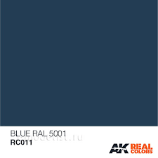 RC011 AK Interactive Краска акриловая Blue (синий) 10ml