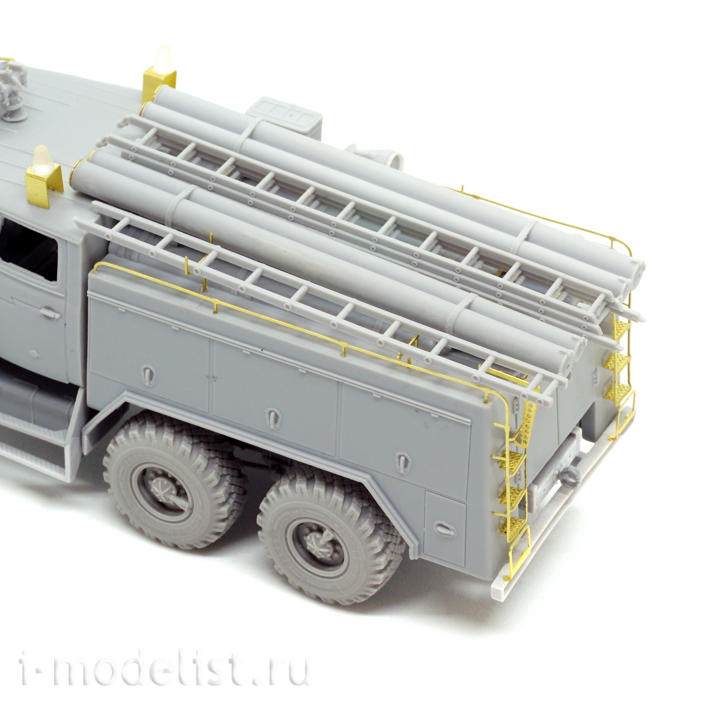 ASK72208 All Scale Kits (ASK) 1/72 Конверсионный набор пожарной цистерны АЦ-40(5557)-002ПС для модели Уральского грузовика от 