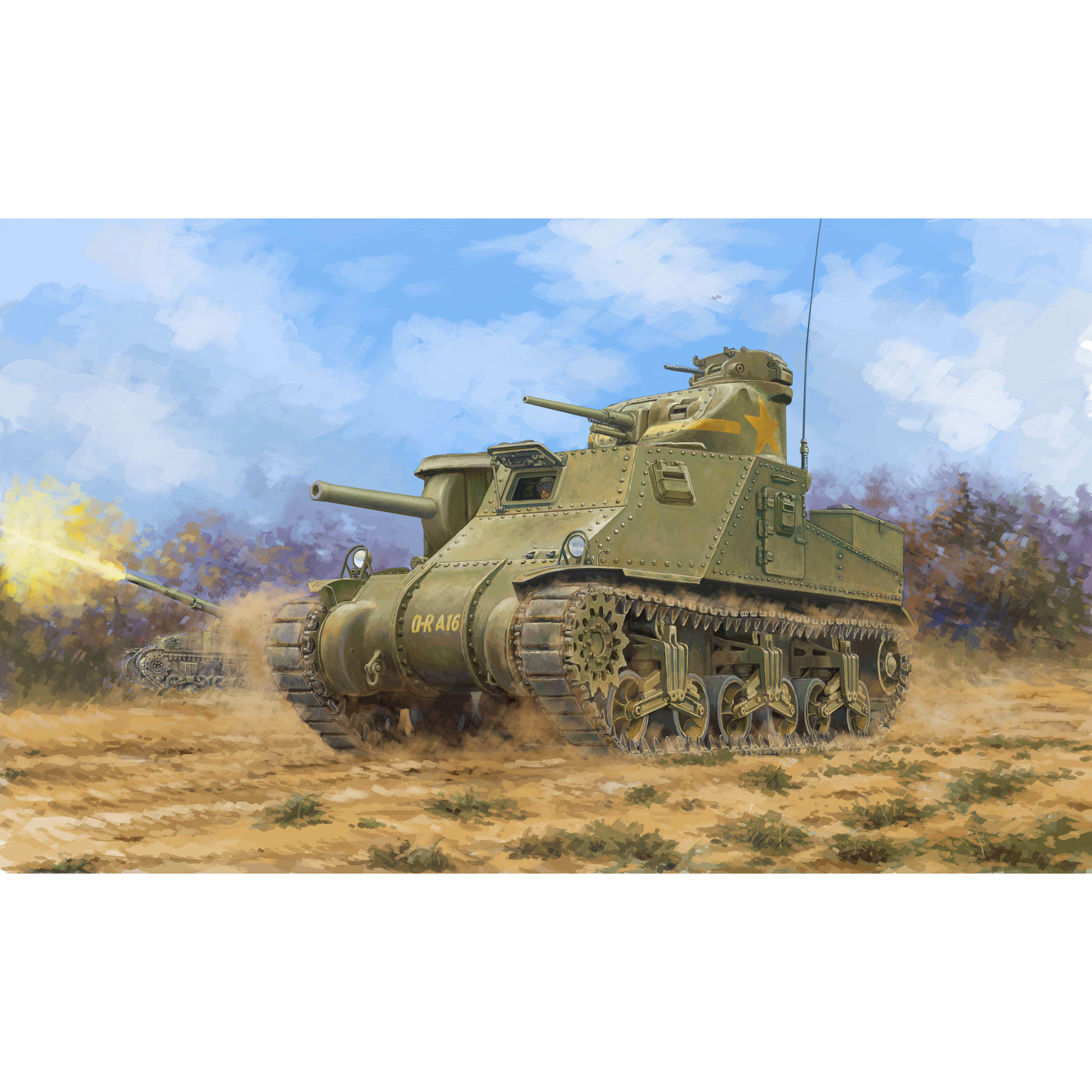 63521 I Love Kit 1/35 Американский средний танк М3 Lee