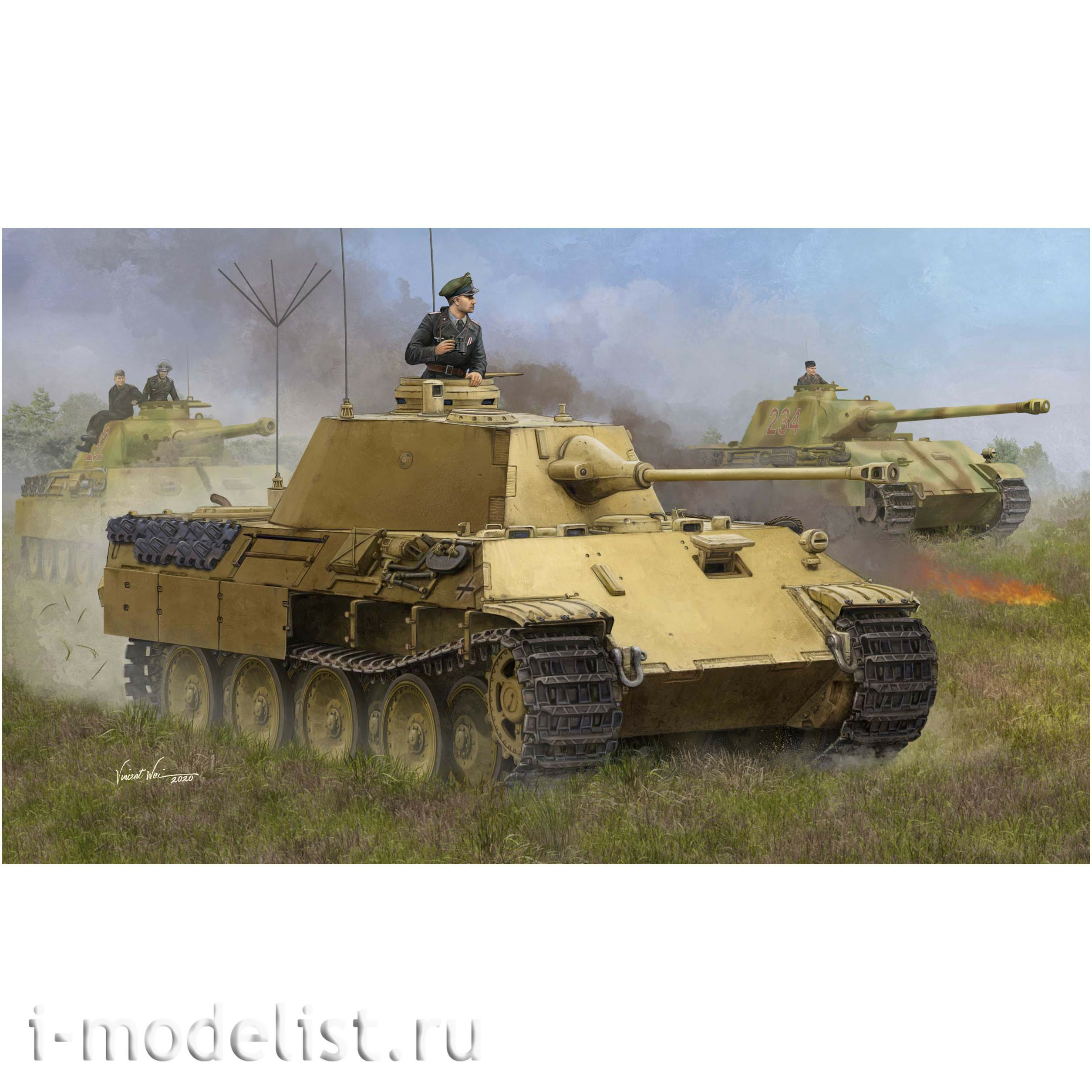 84534 HobbyBoss 1/35 Немецкий танк PzBeobWg V Aus. A