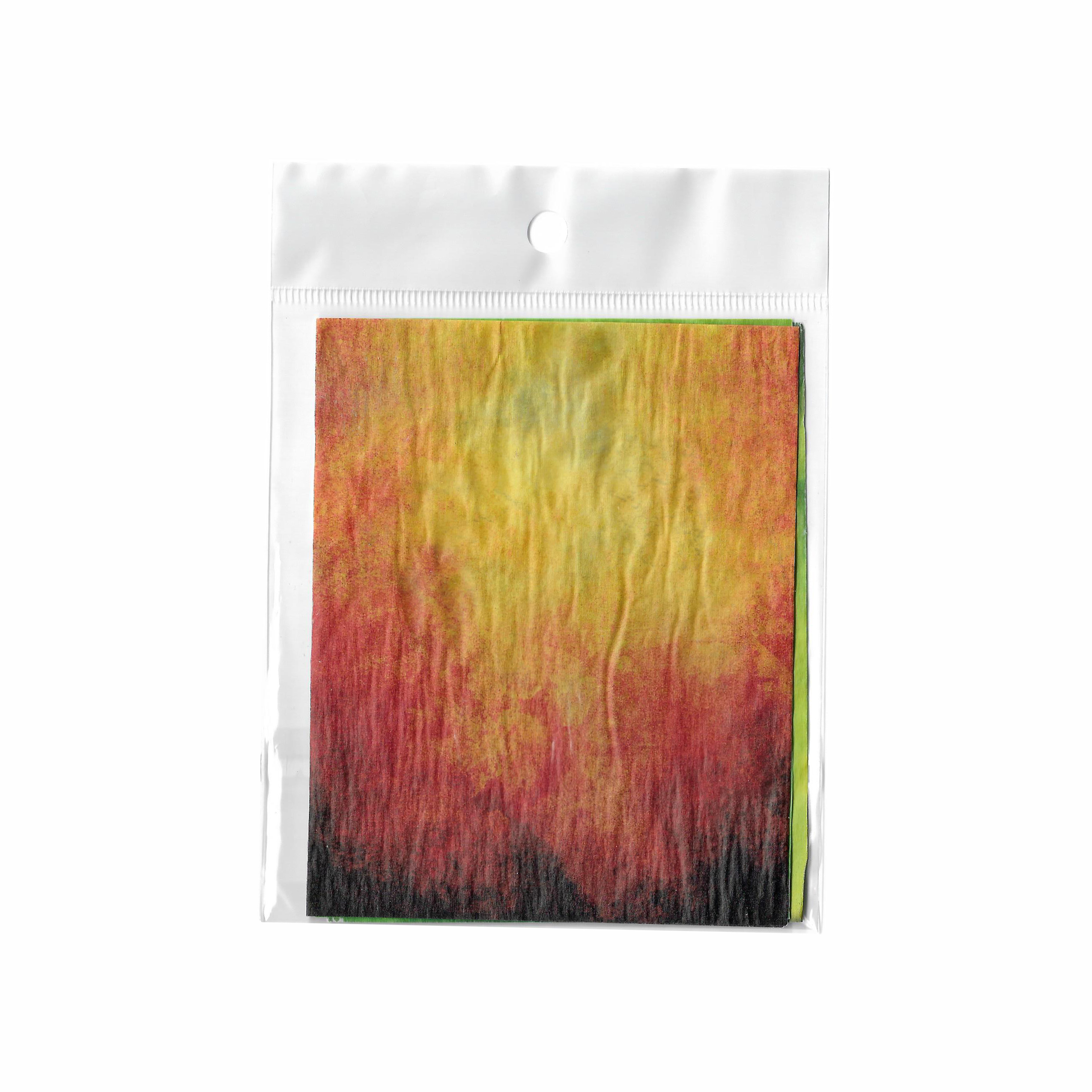 MW-5005 MANWAH Ультратонкая бумага для имитацией листьев (4 шт., осень и зима, 4 шт., весна и лето, 5*12,5 см)