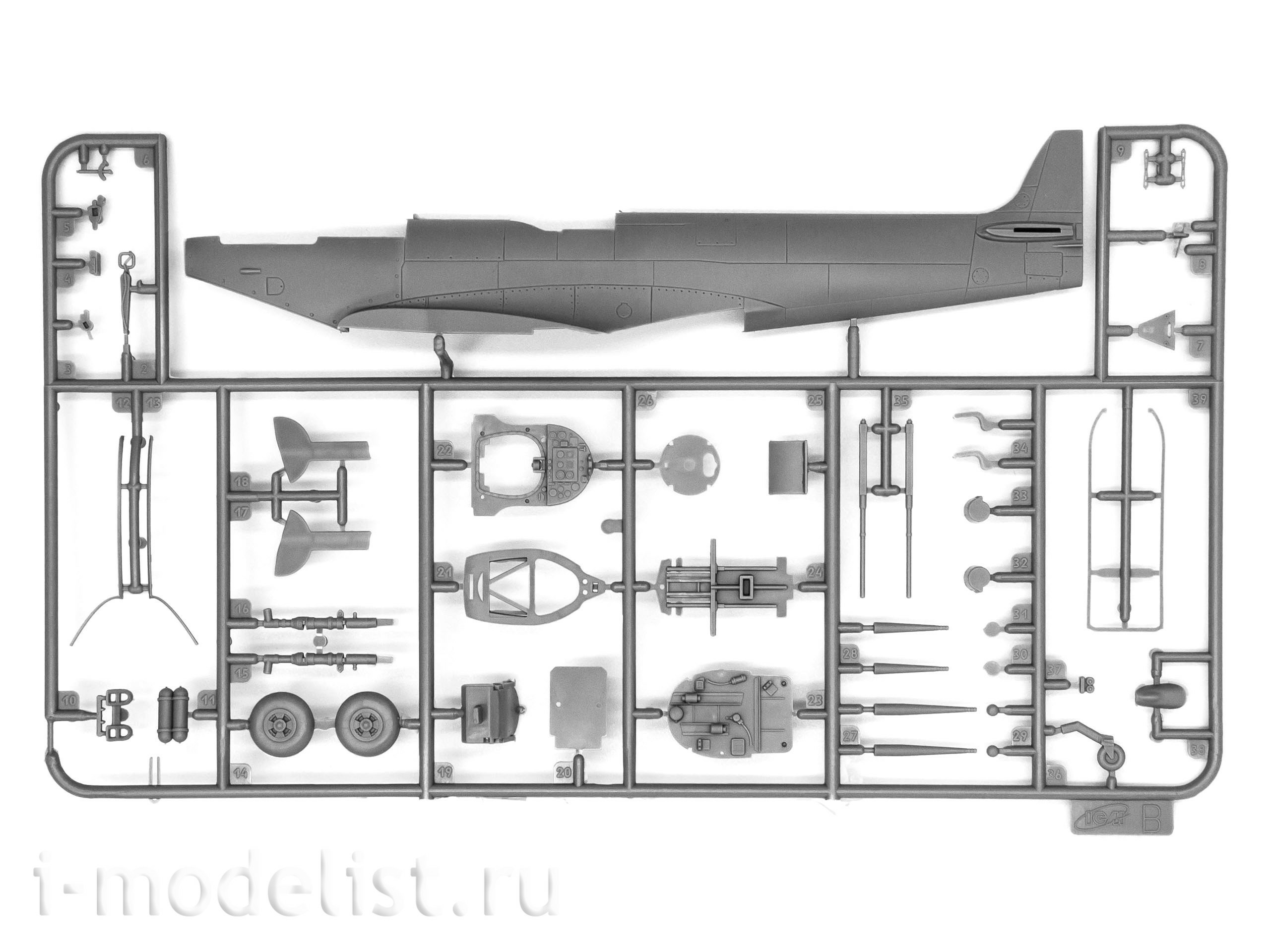 48071 ICM 1/48 ВВС Великобритании Спитфайр Mk. XVI