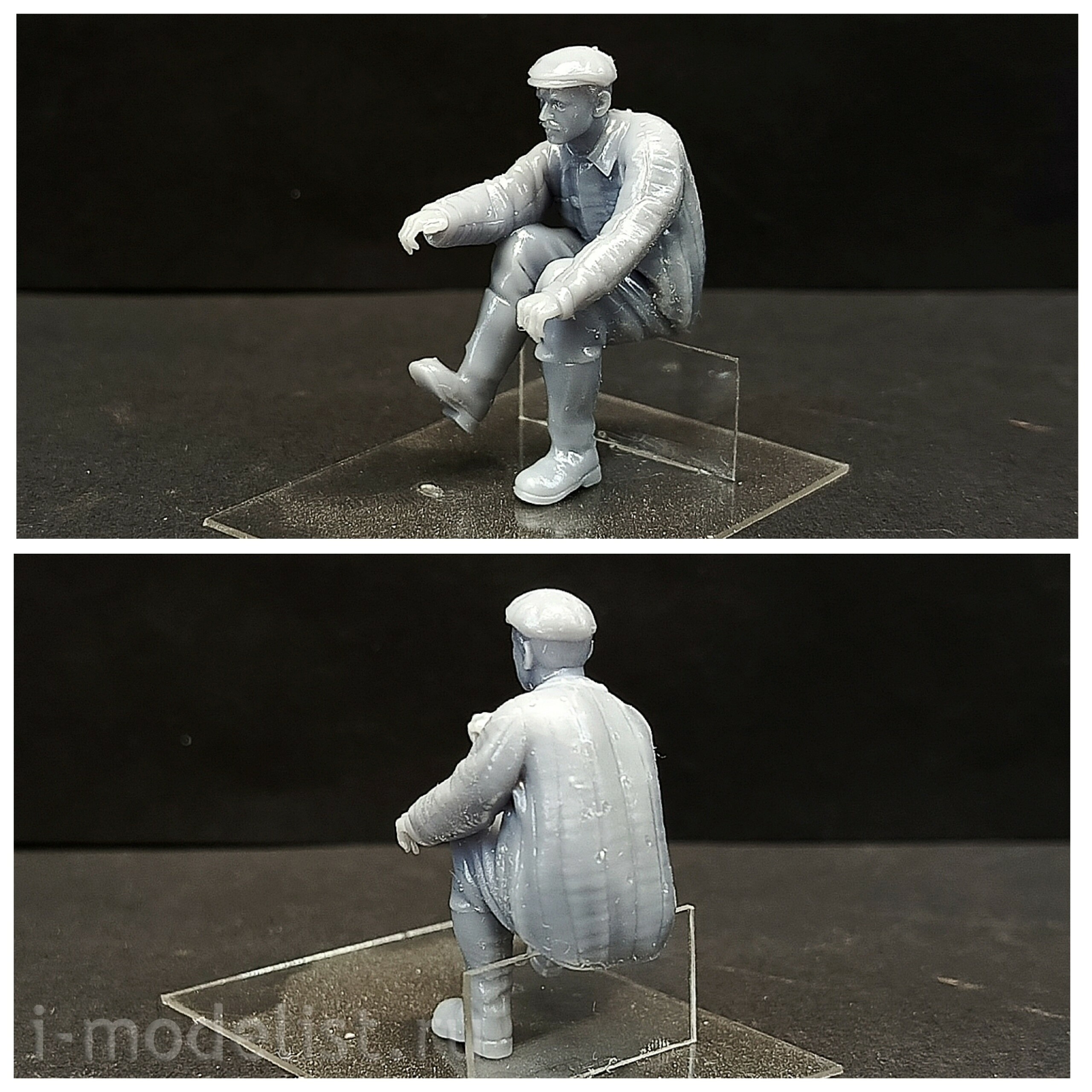 DMS-43009 ДМС 1/43 Фигурка Тракторист АСХТЗ-НАТИ (СТЗ-3, СТЗ-8, СТЗ-8м, ХТЗ-3, АТЗ-3, Д-159, ЭТ-5 ЭНИН)