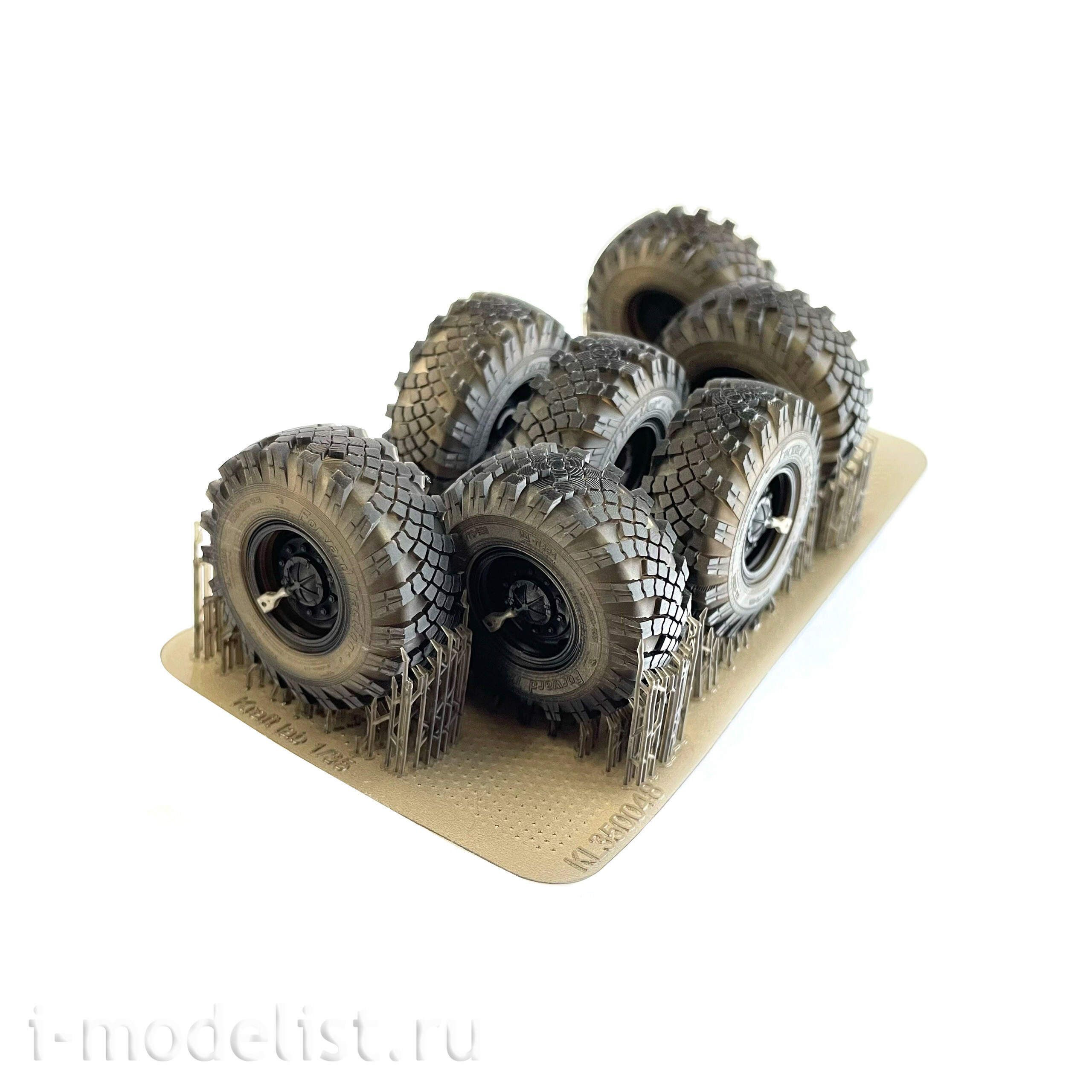 KL350048 Kraft Lab 1/35 Комплект колес ИД-П284 с колпаками