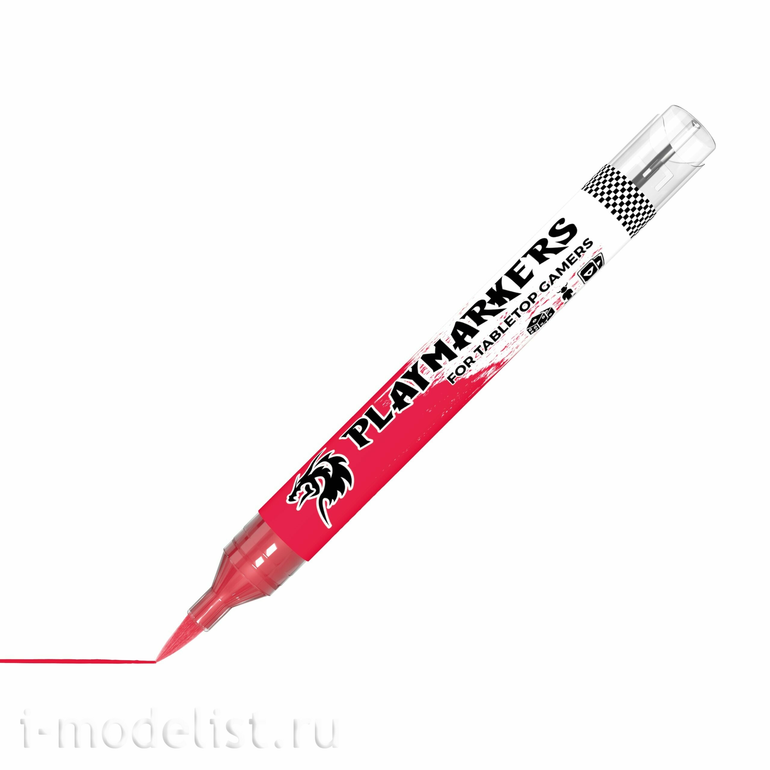 AKM018 AK Interactive Акриловый маркер PLAYMARKER - Красный / RED – PLAYMARKER