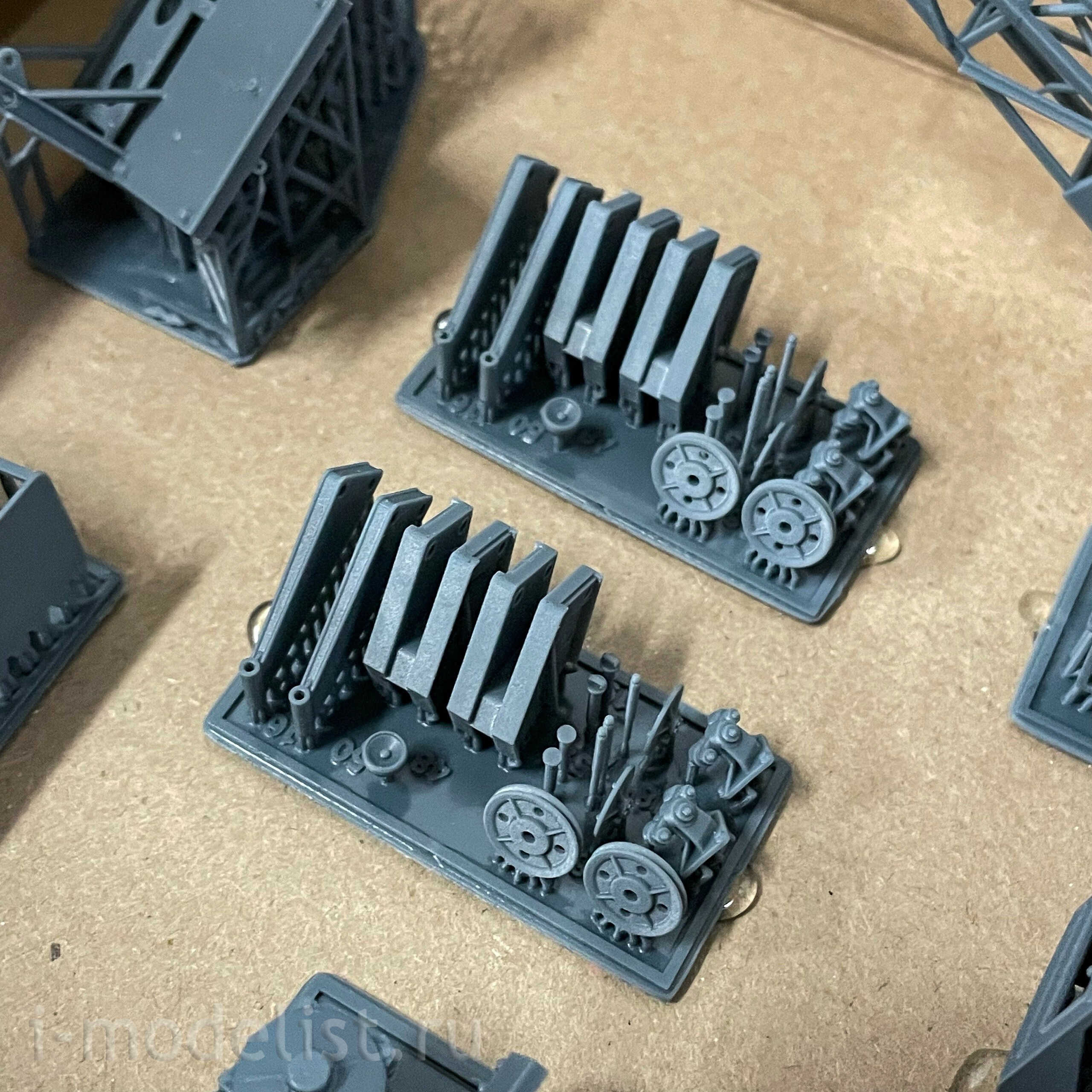 ММ43016 Моя модель 1/43 Автокран ЛАЗ-690 на базе З-164 конверсия