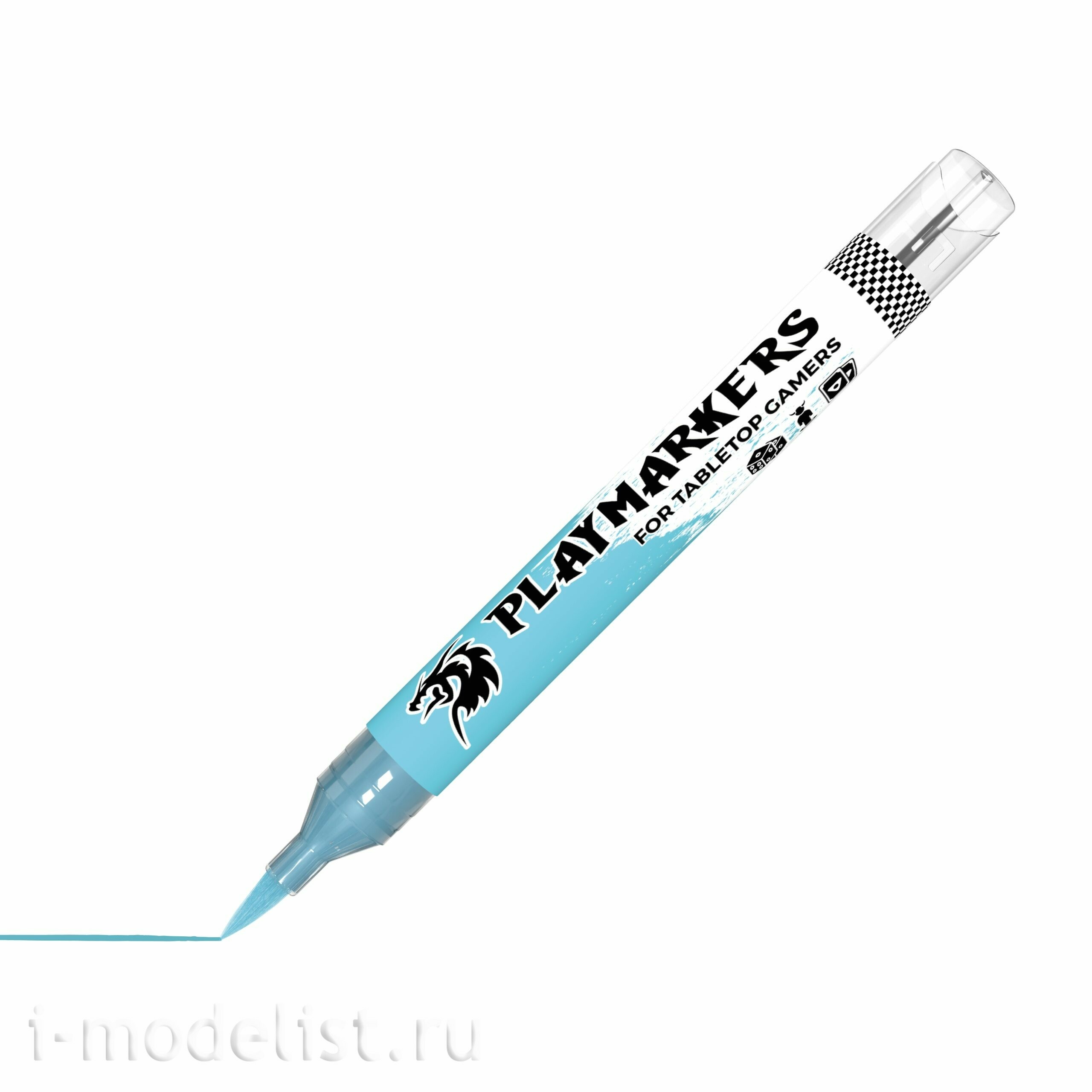 AKM027 AK Interactive Акриловый маркер PLAYMARKER - Небесно-голубой / SKY BLUE – PLAYMARKER