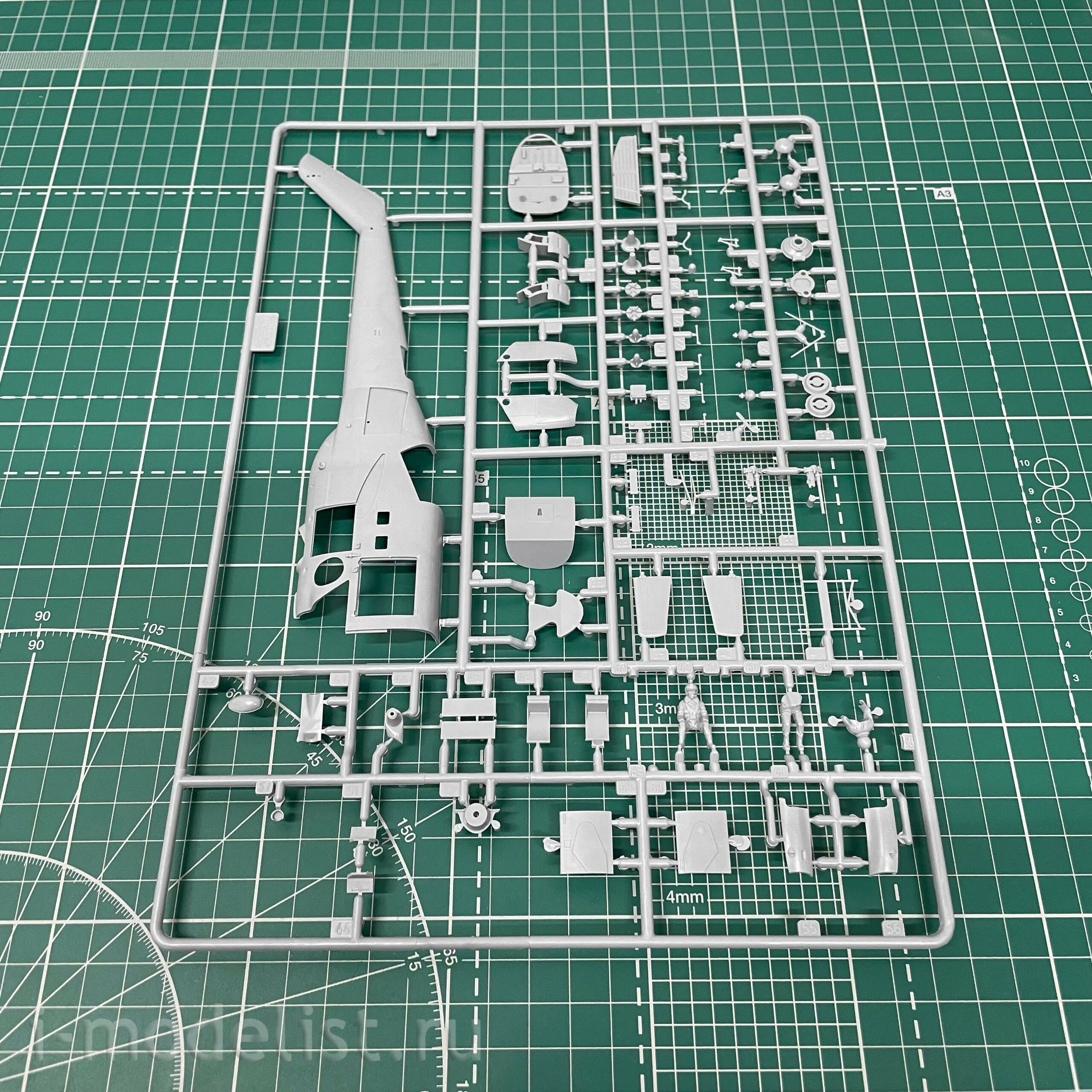 7276ПН Звезда 1/72 Подарочный набор: Российский ударный вертолет Ми-35М